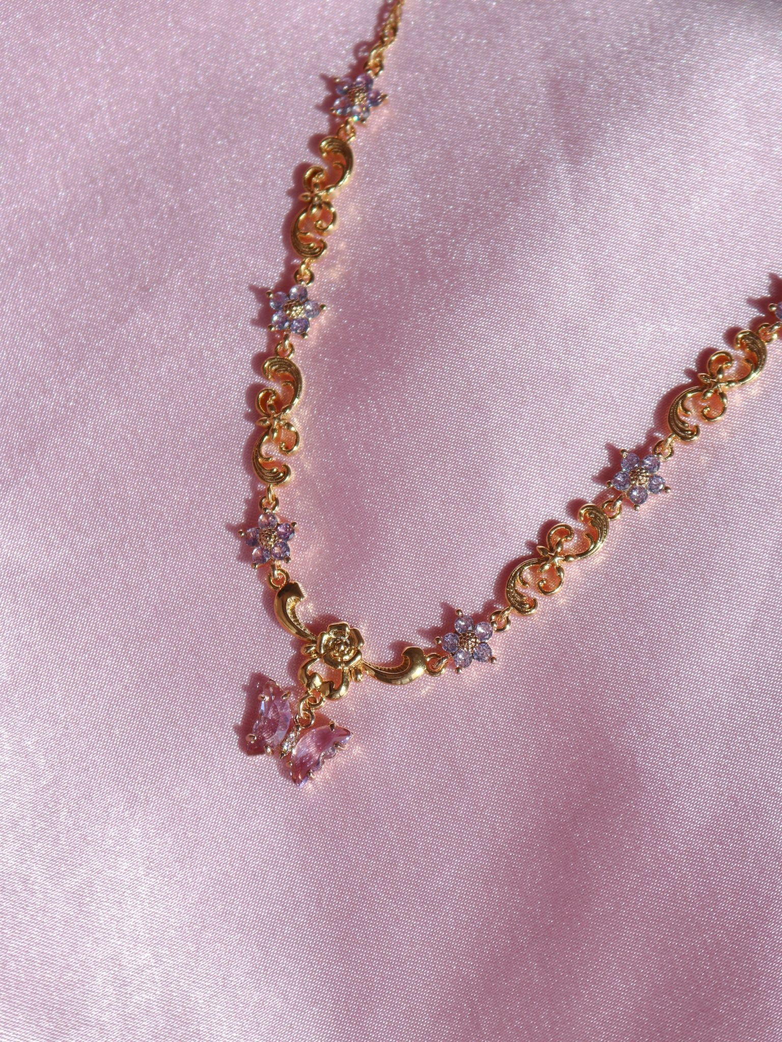 Butterfly Tale Choker Necklace