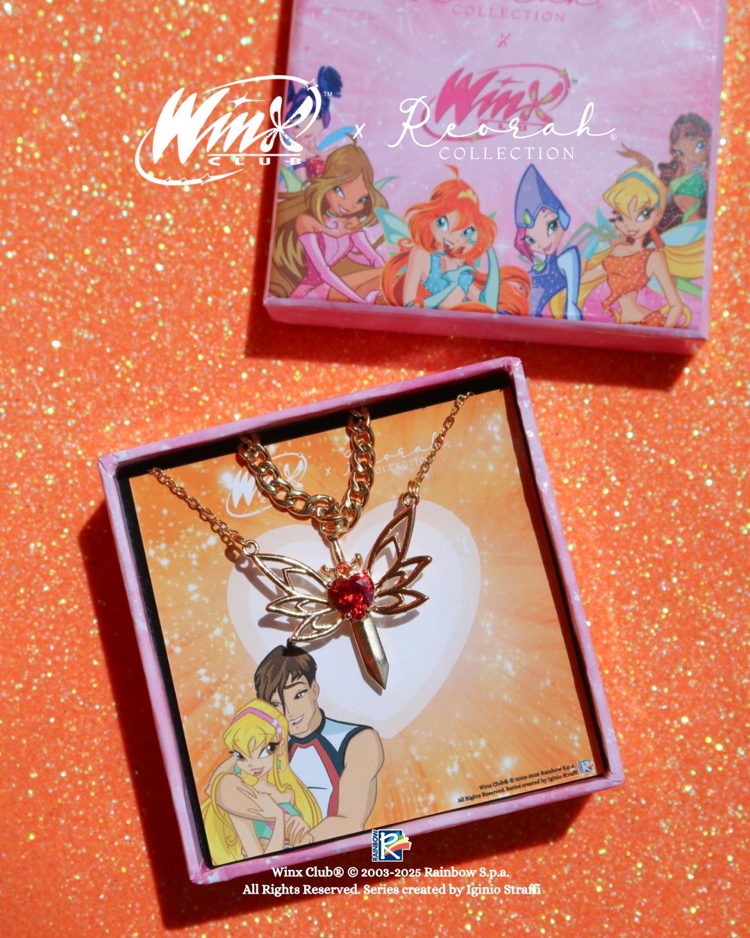 Winx Club® Stella and Brandon Couple Necklace