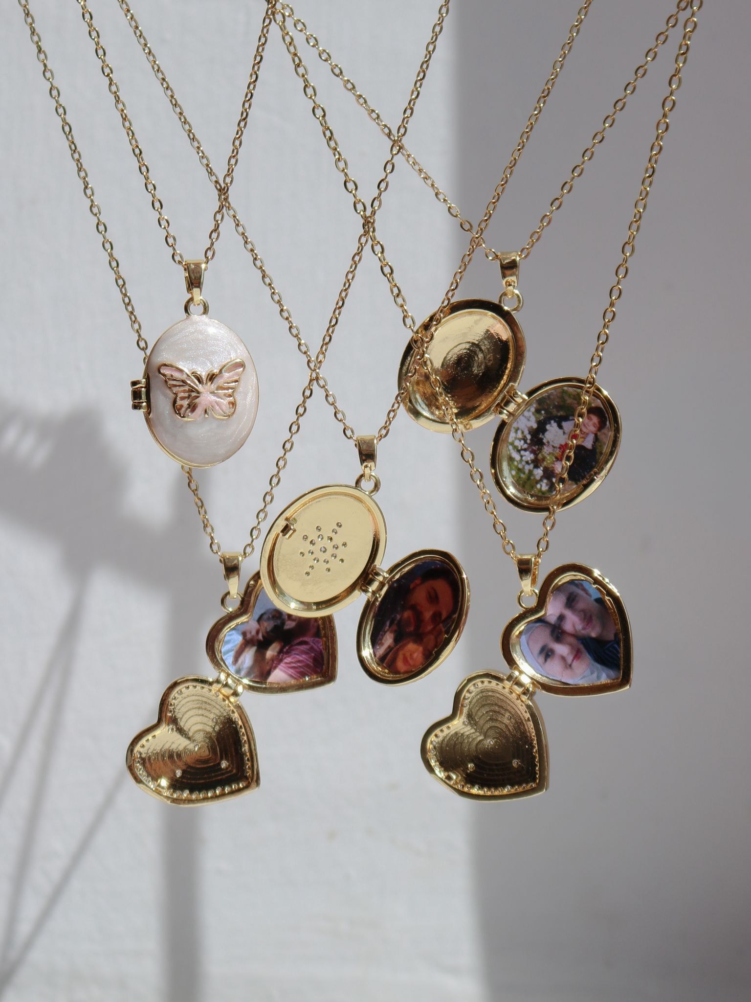 Personalized Photo Memory Locket Steel Necklace
