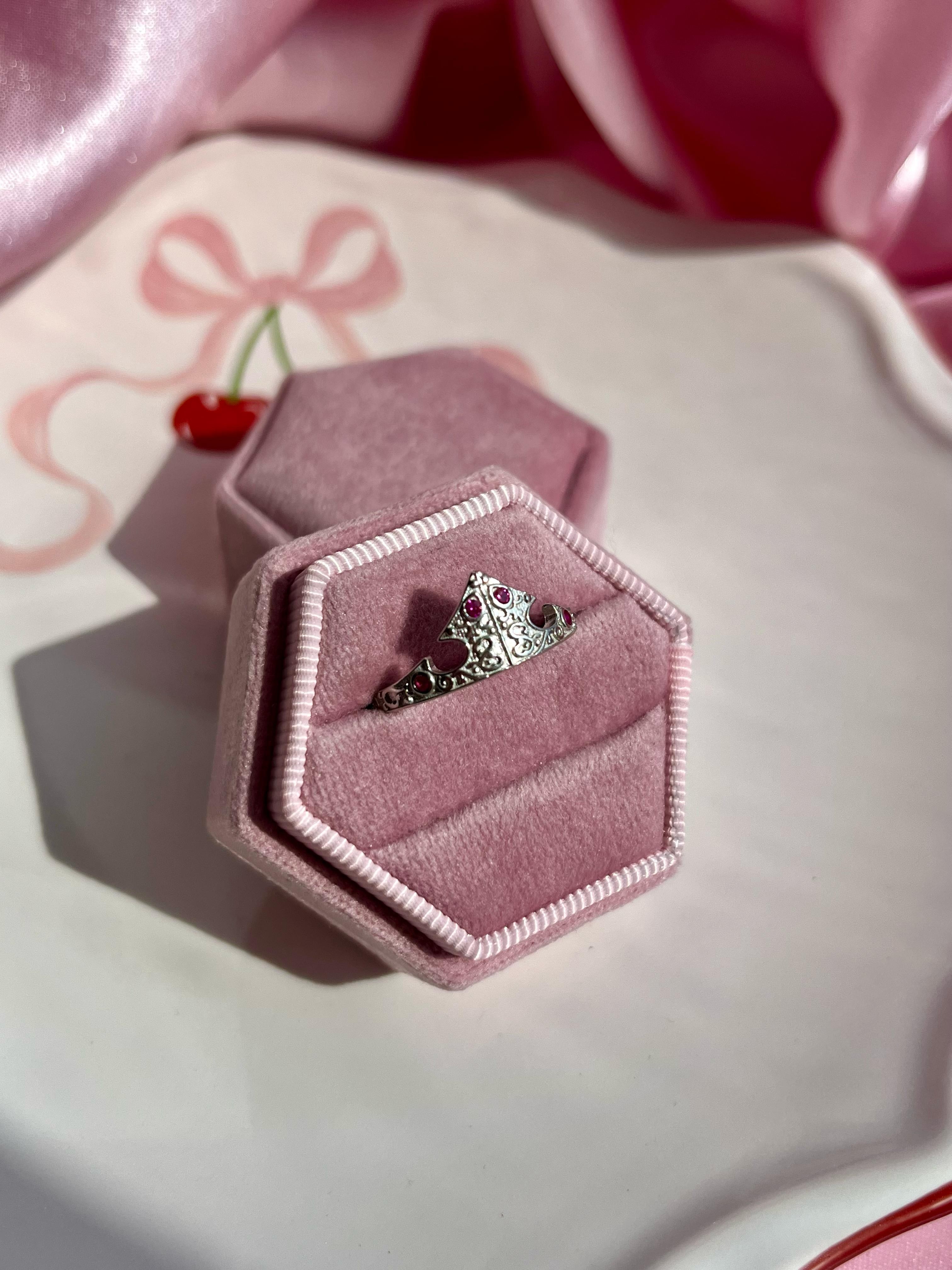 Aurora Crown Ring 925 Silver