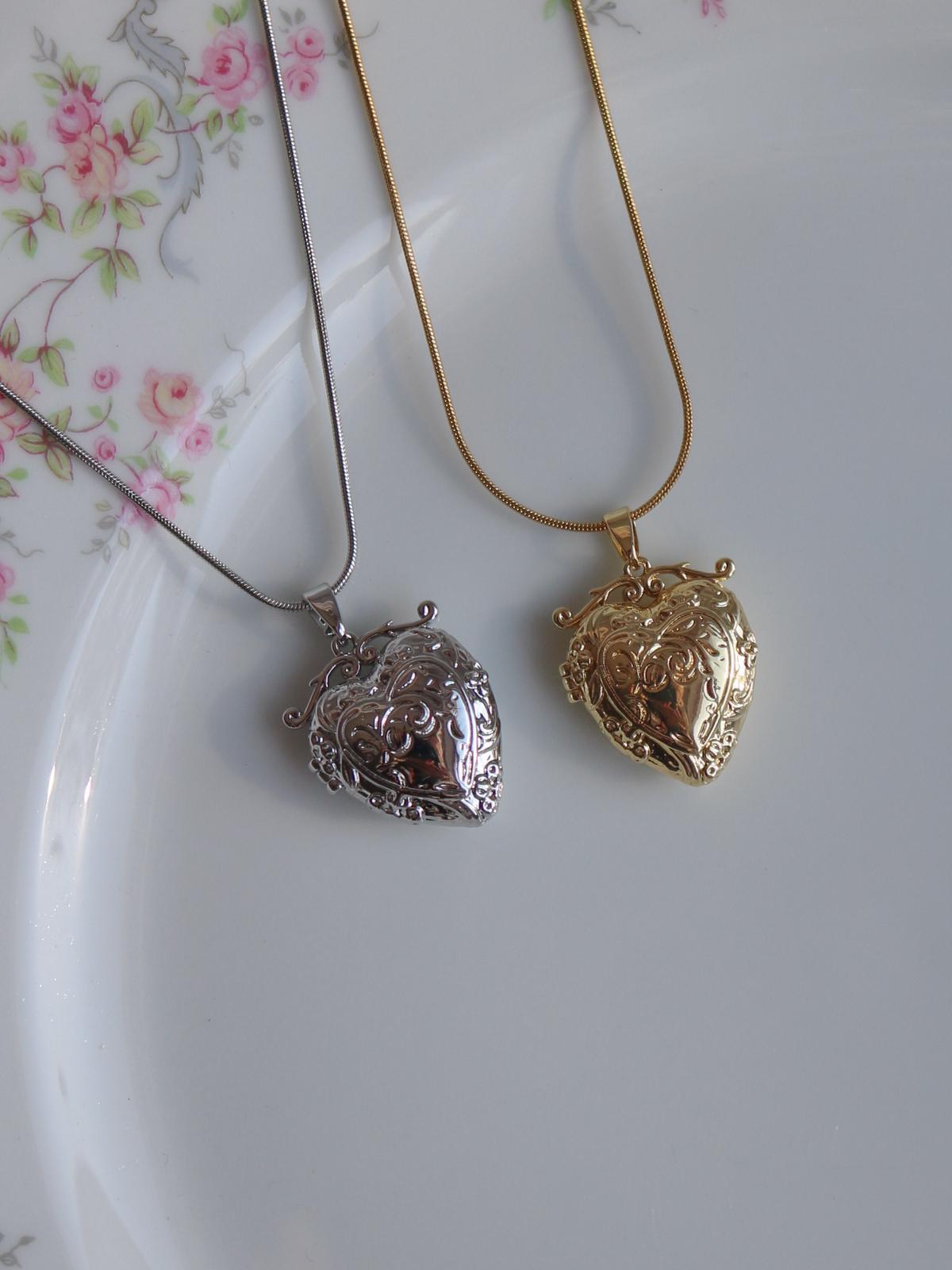 Velloria Heart Kişiye Özel Fotoğraflı Kolye