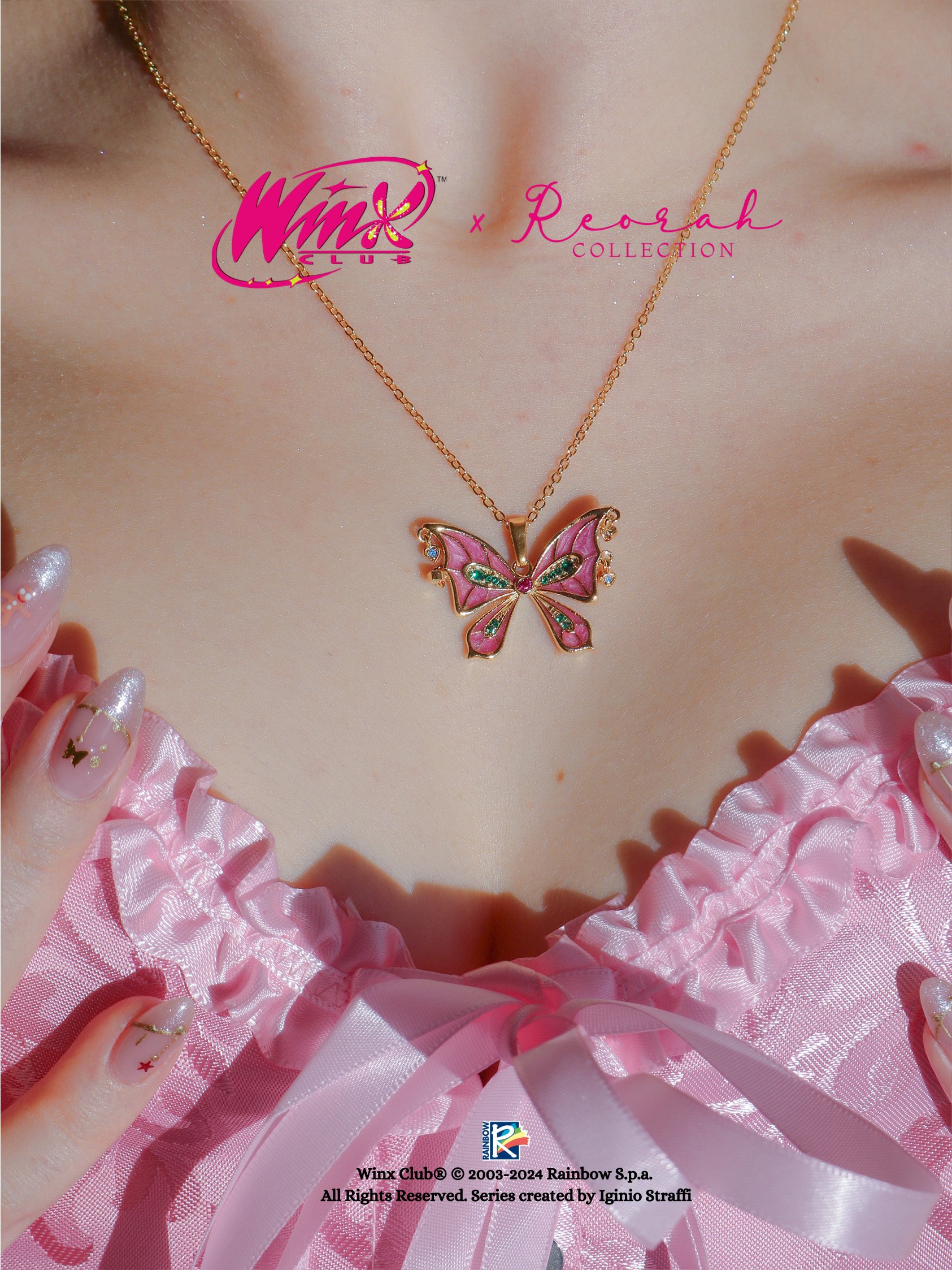 Winx Club® Flora Enchantix Fairy Wings Necklace