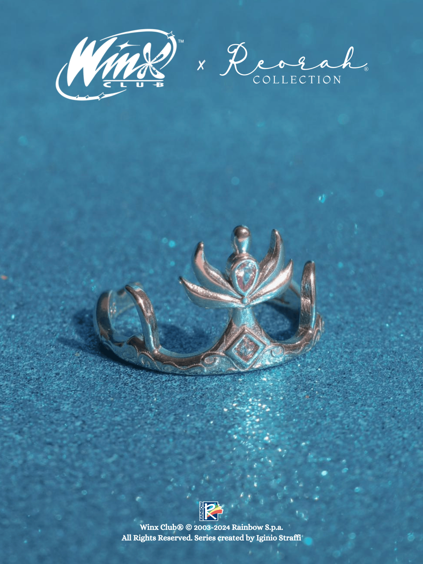 Winx Club® Crown of Dreams Ring 925 Sterling Silver