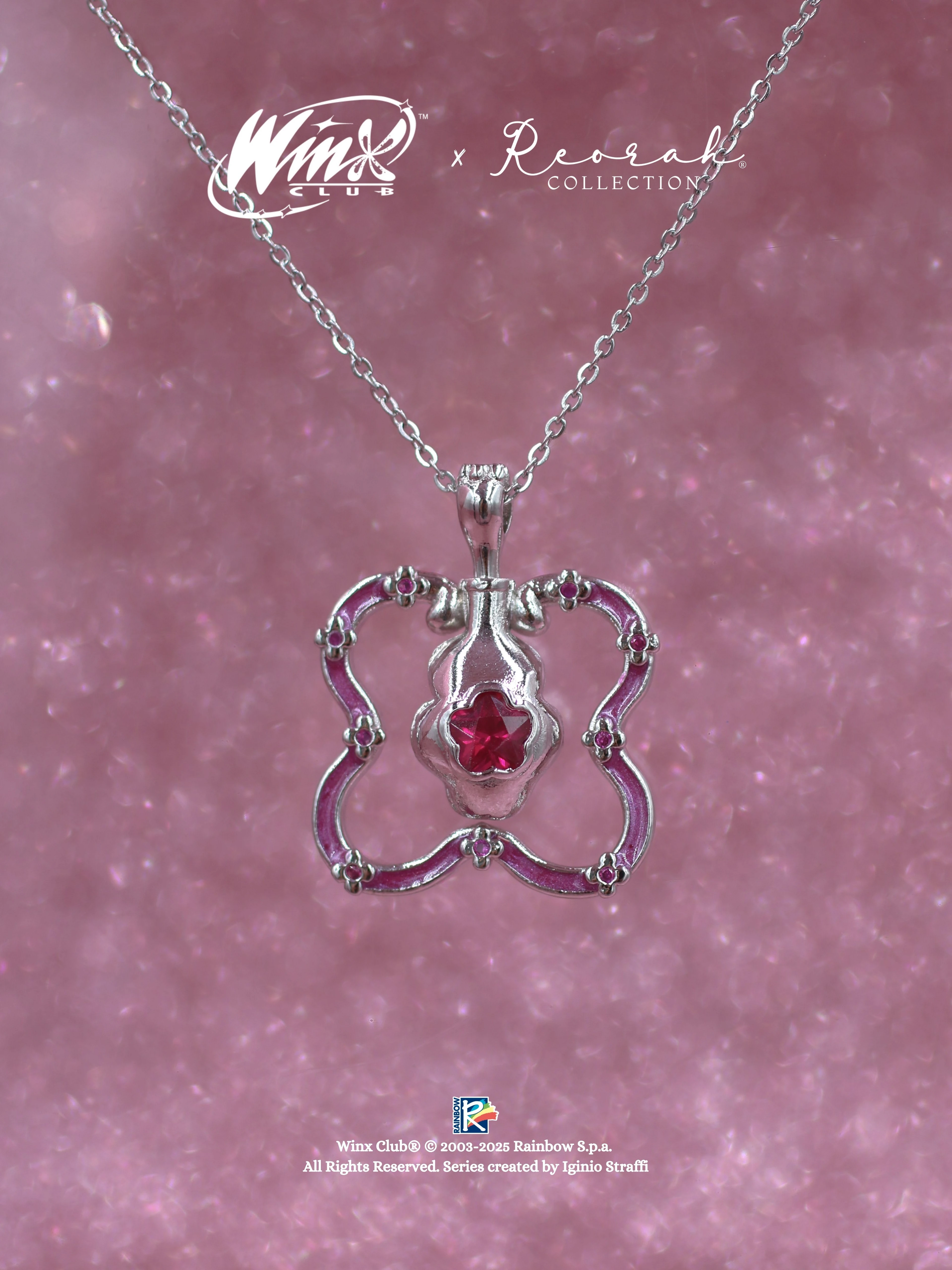 Winx Club® Flora Fairy Dust Bottle Kolye