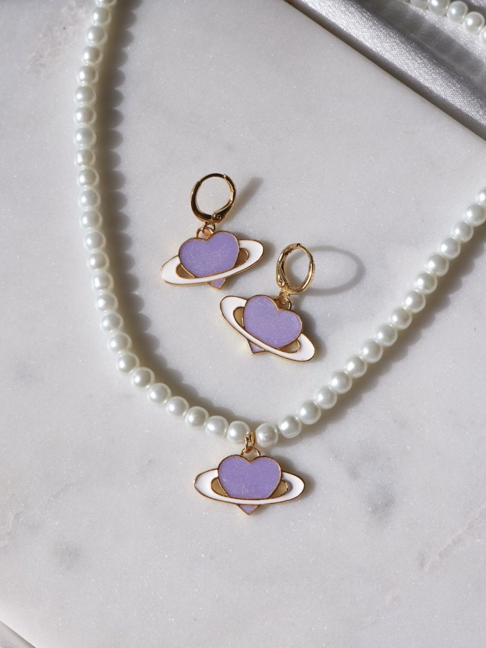 Love Saturn Earring