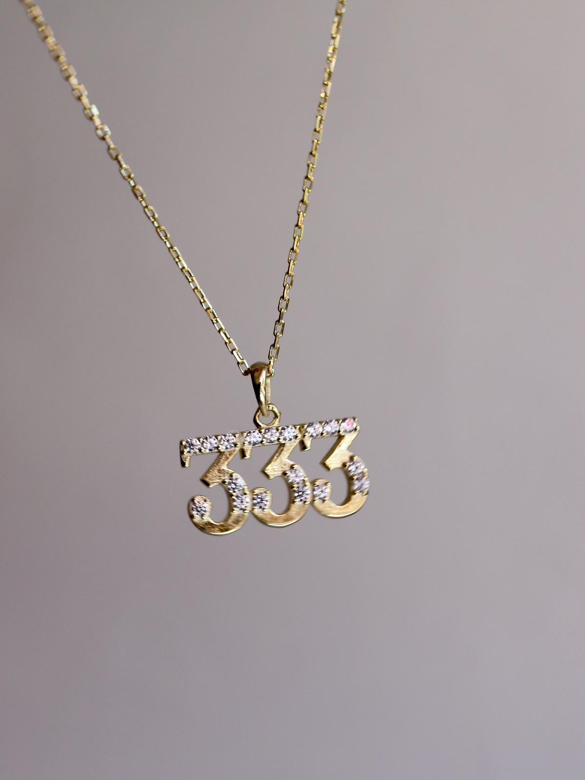 Angel Numbers Code Kolye 925 Gümüş Kolye