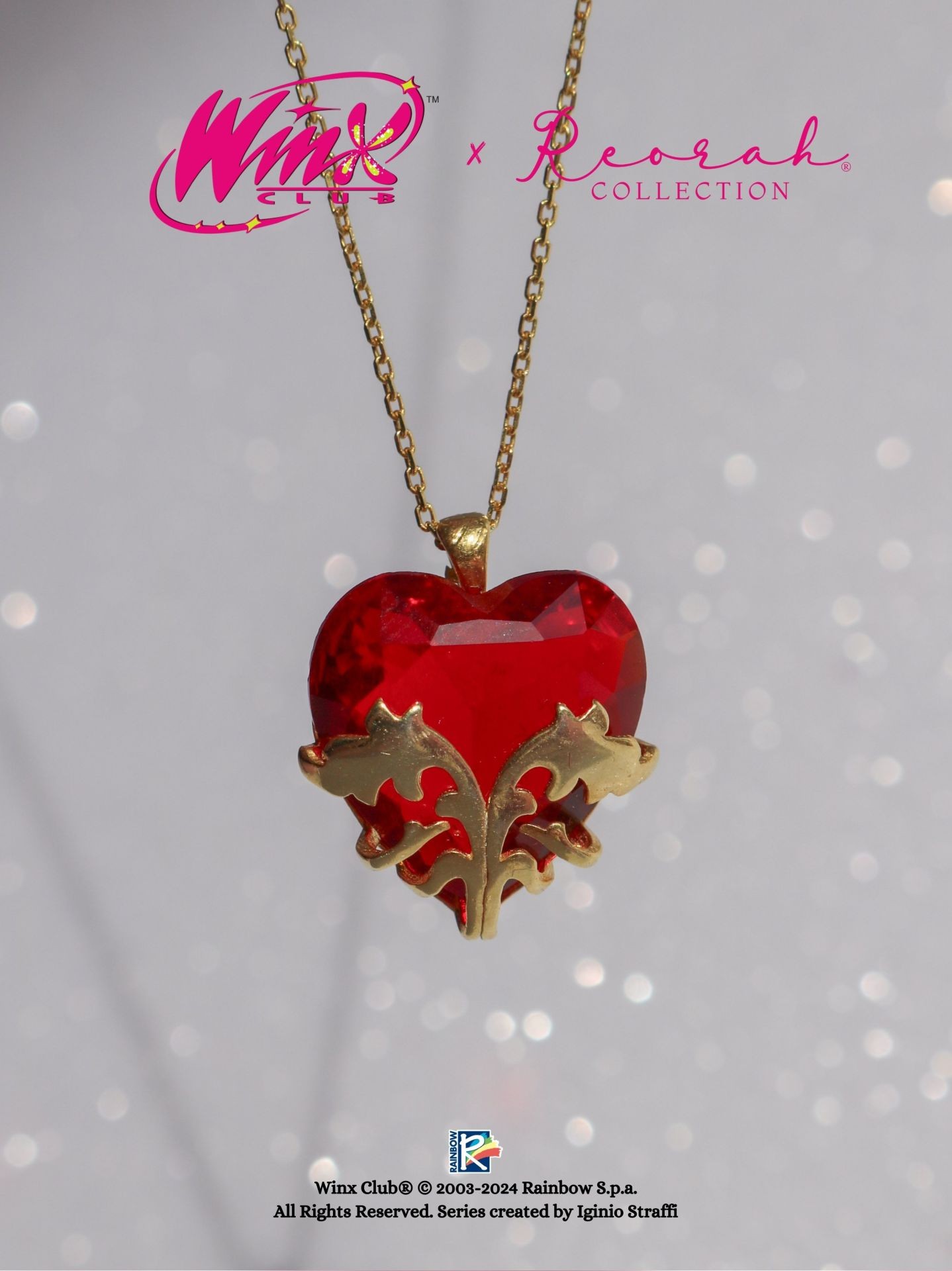 Winx Club® Pendant of Eraklyon Kolye 925 Ayar Gümüş