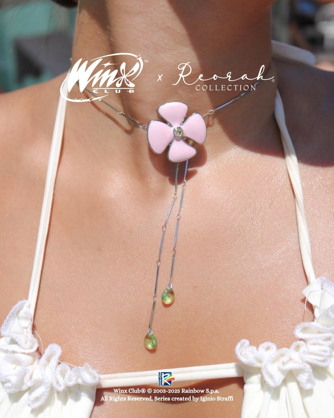 Winx Club® Flora Flower Lariat Necklace