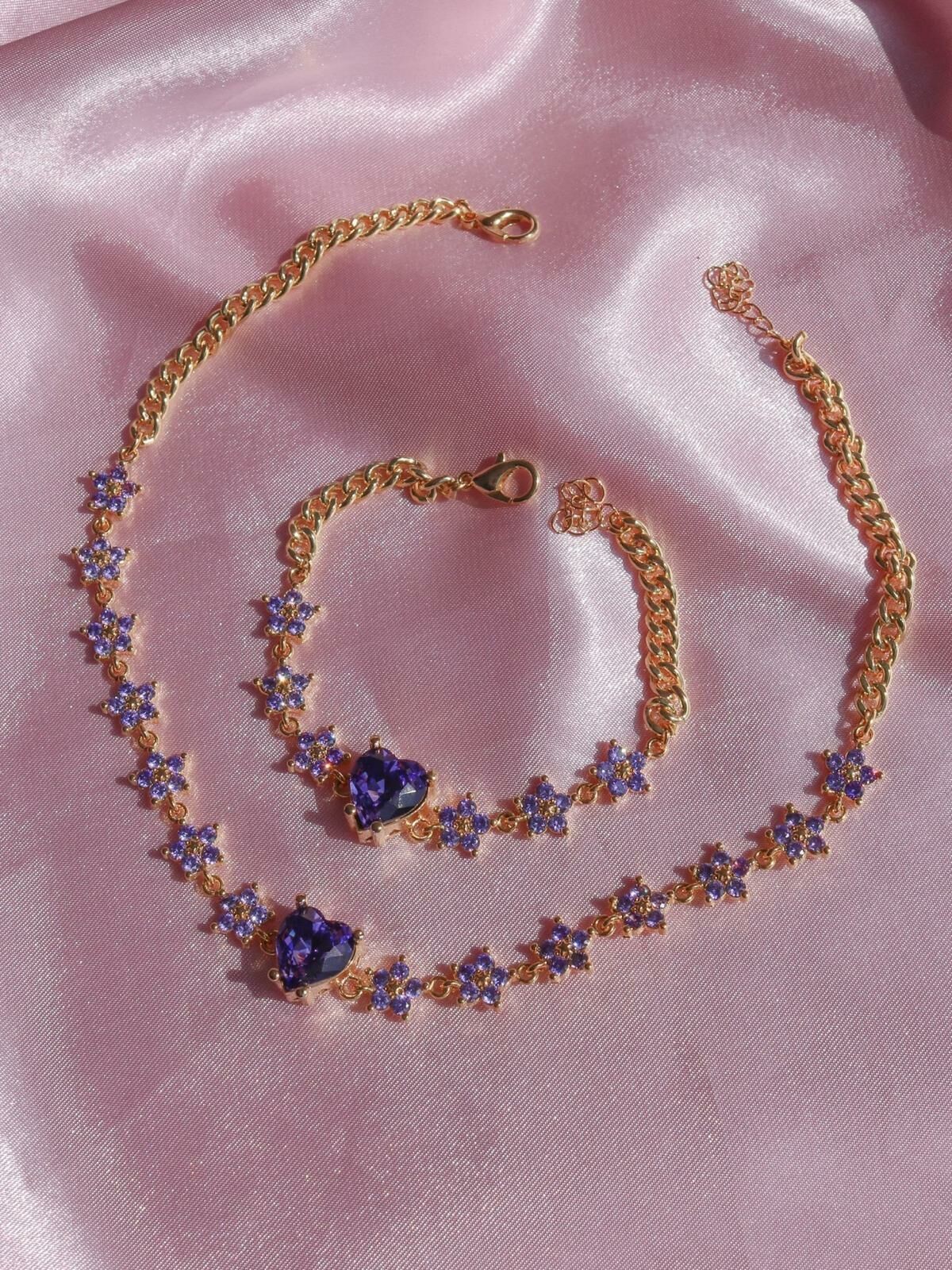Flower Love Choker Necklace