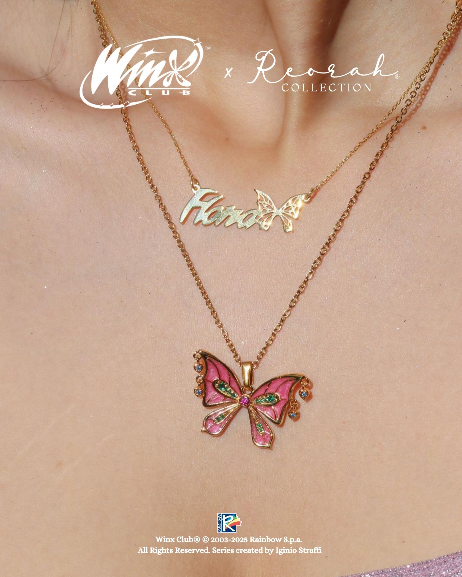 Winx Club® Flora Enchantix Fairy Wings Necklace