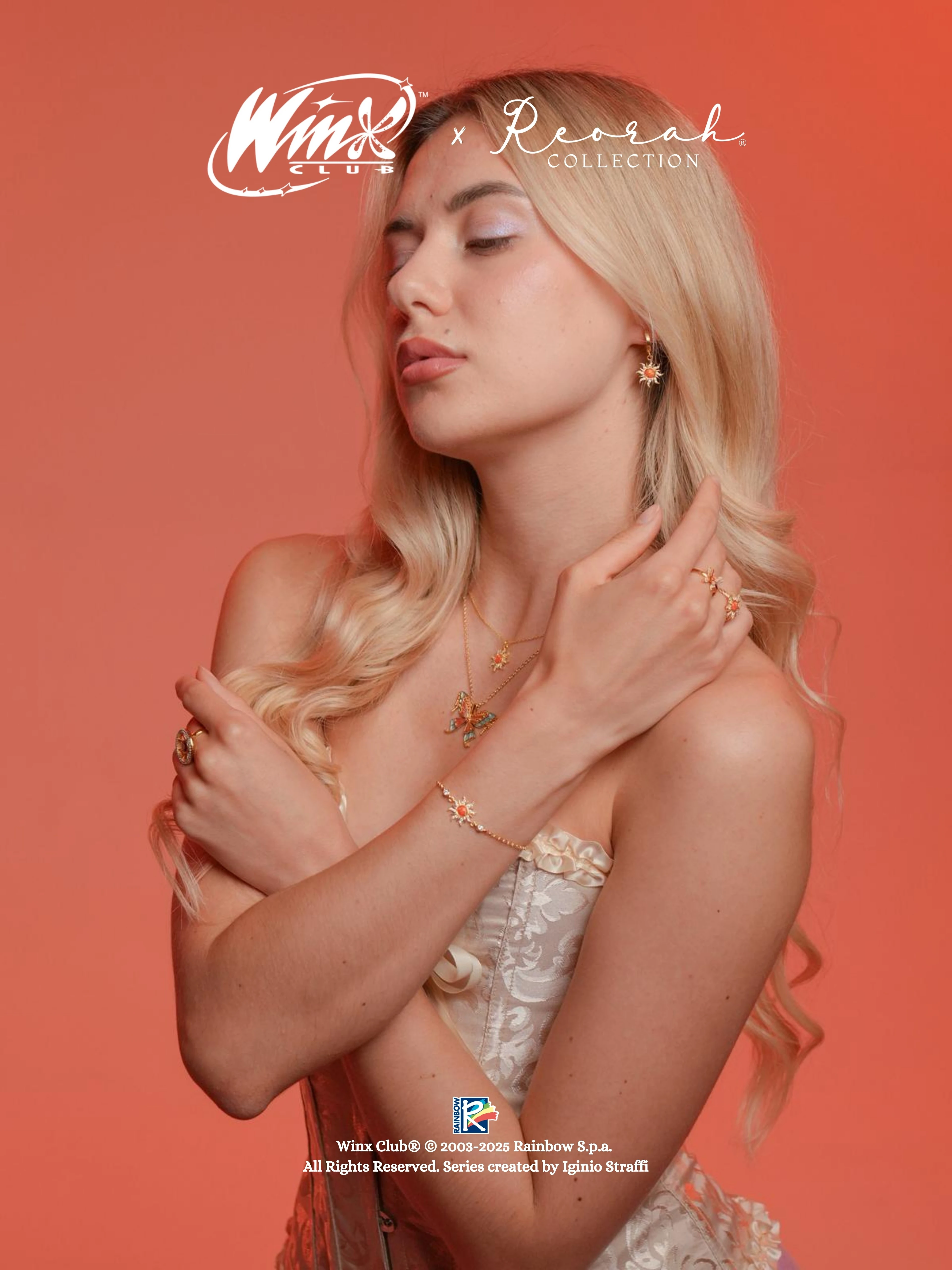 Winx Club® Stella Opal Sun Bileklik 925 Ayar Gümüş