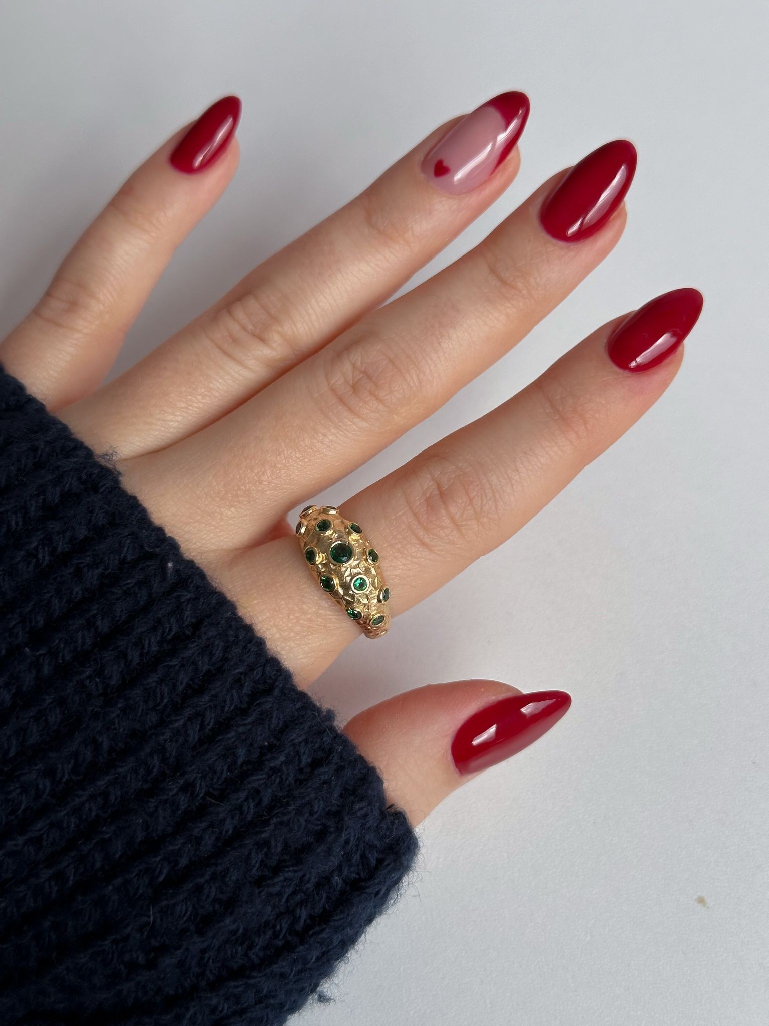 Royal Garnet Ring