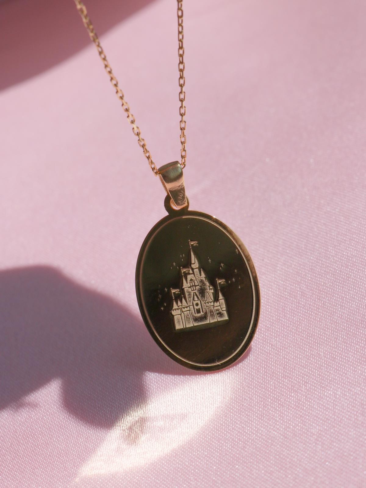 Princess Castle 925 Sterling Silver Necklace