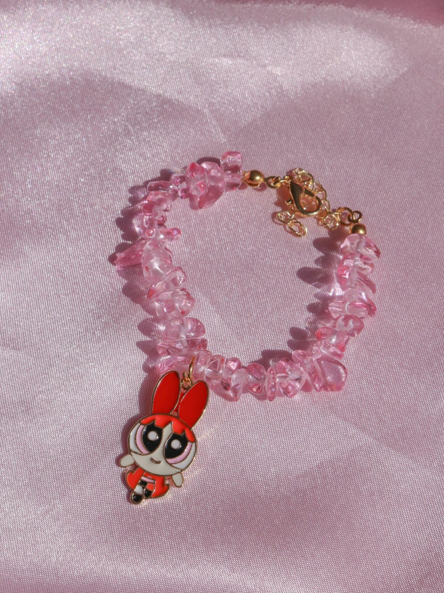 Powerpuff Girls Stone Bracelet