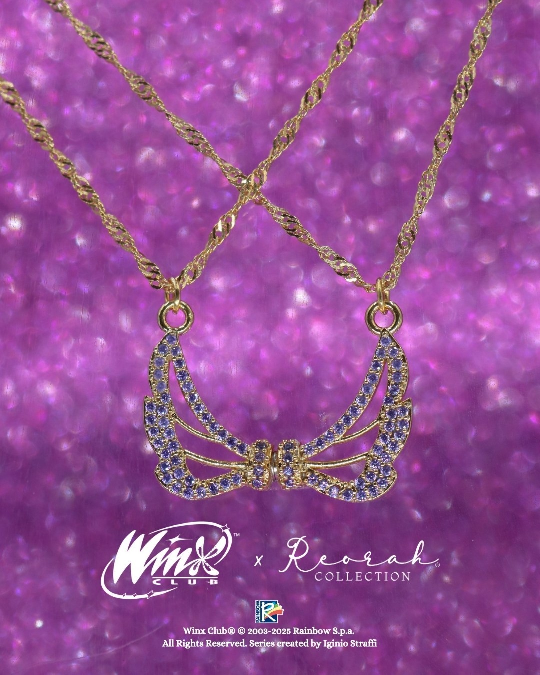 Winx Club® Enchantix Wings Magnetic Friendship Necklace