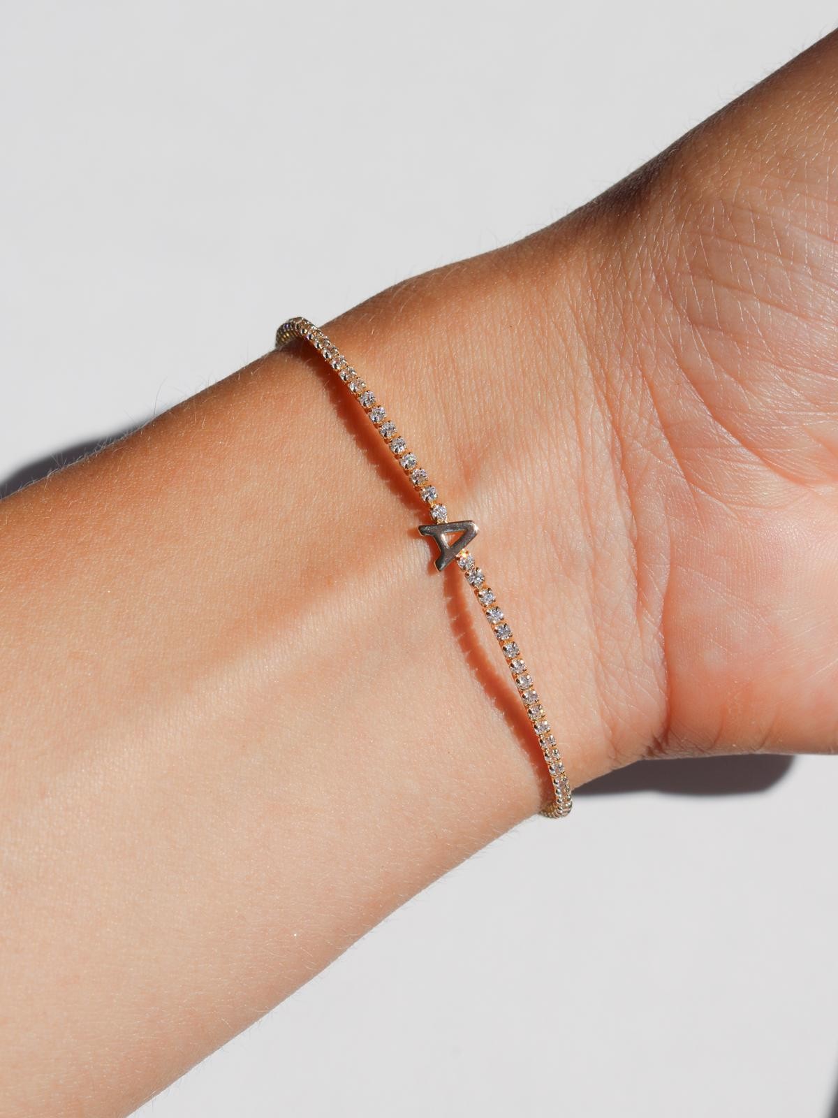 Waterway Letter Bracelet