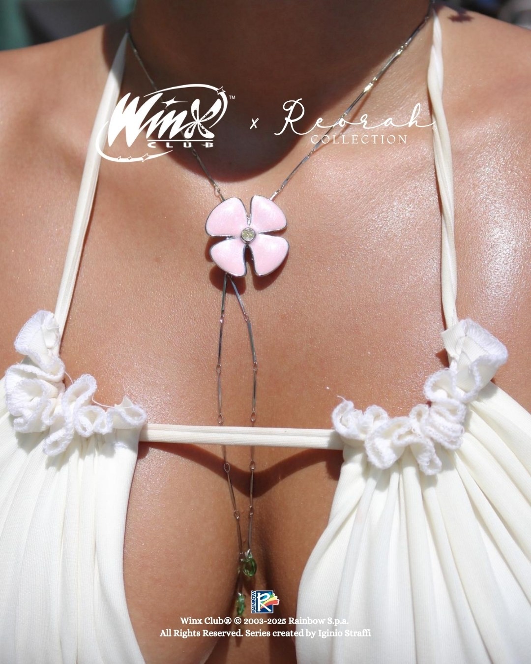 Winx Club® Flora Flower Lariat Necklace