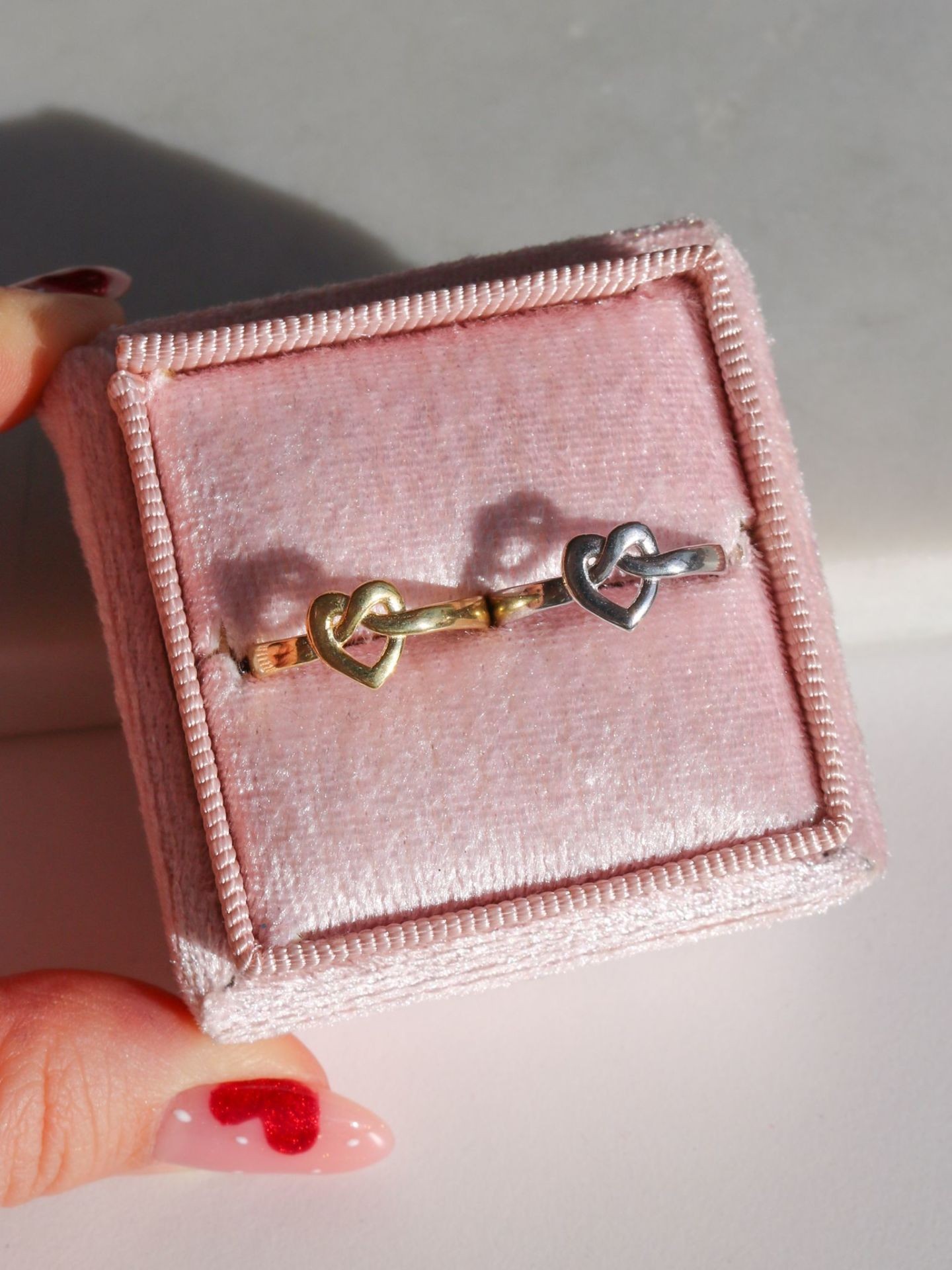 Heart Knot Ring 925 Silver (Piece)