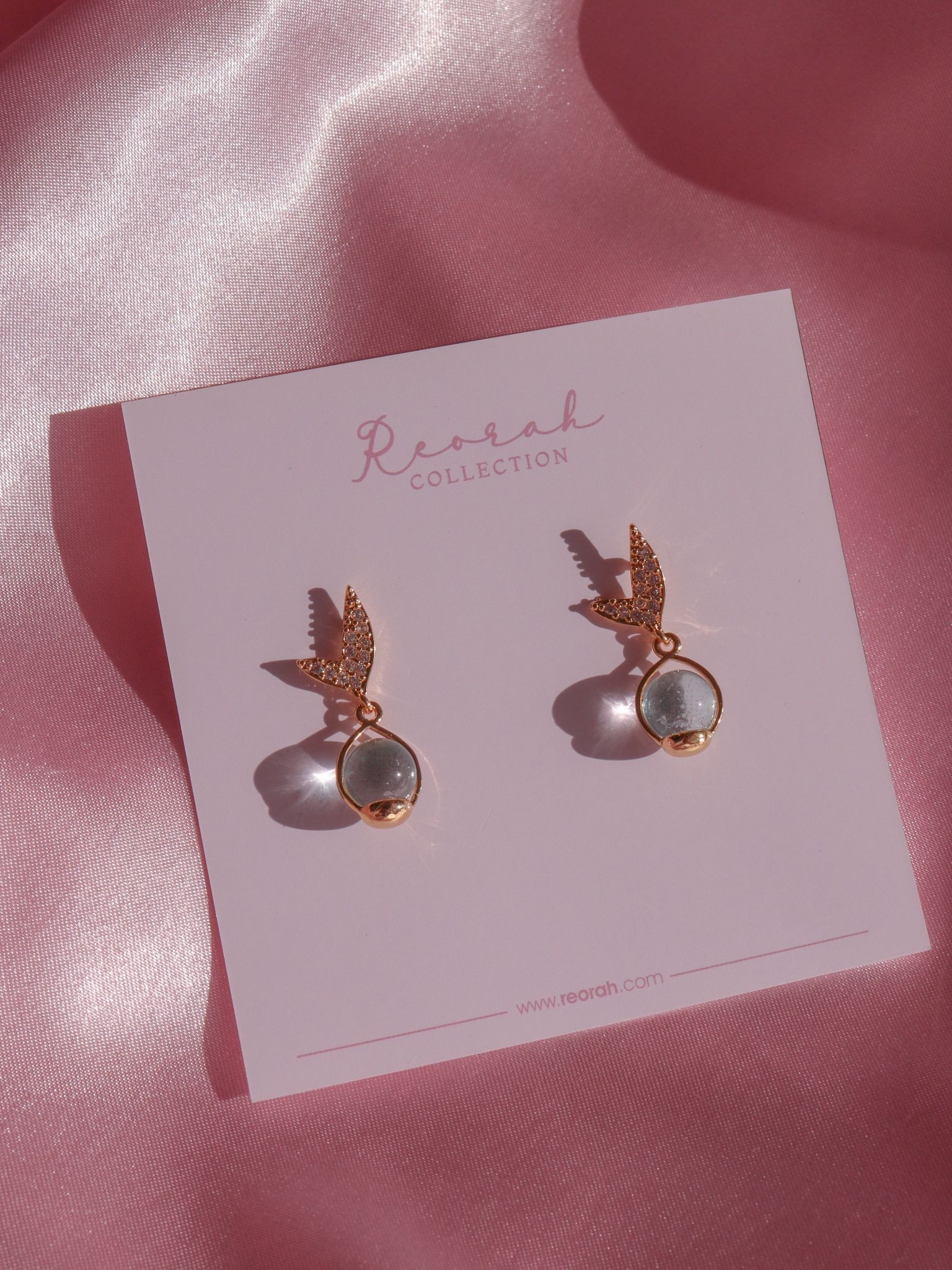 Mermaid Tale in the Ocean Earrings