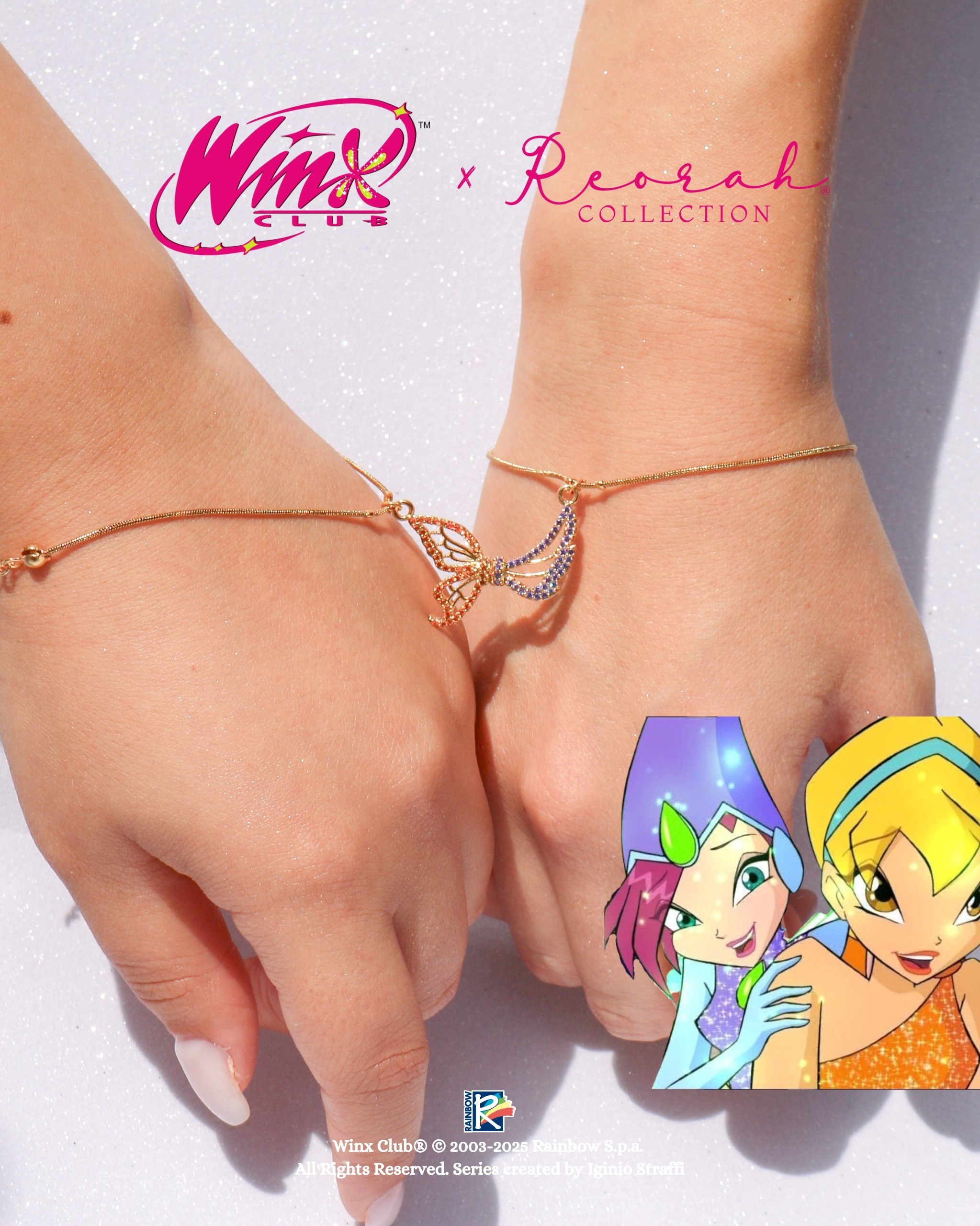 Winx Club® Enchantix Wings Mıknatıslı Arkadaşlık Bilekliği