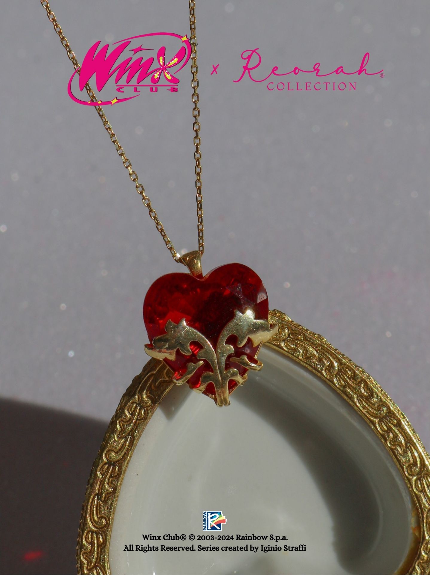 Winx Club® Pendant of Eraklyon Kolye 925 Ayar Gümüş