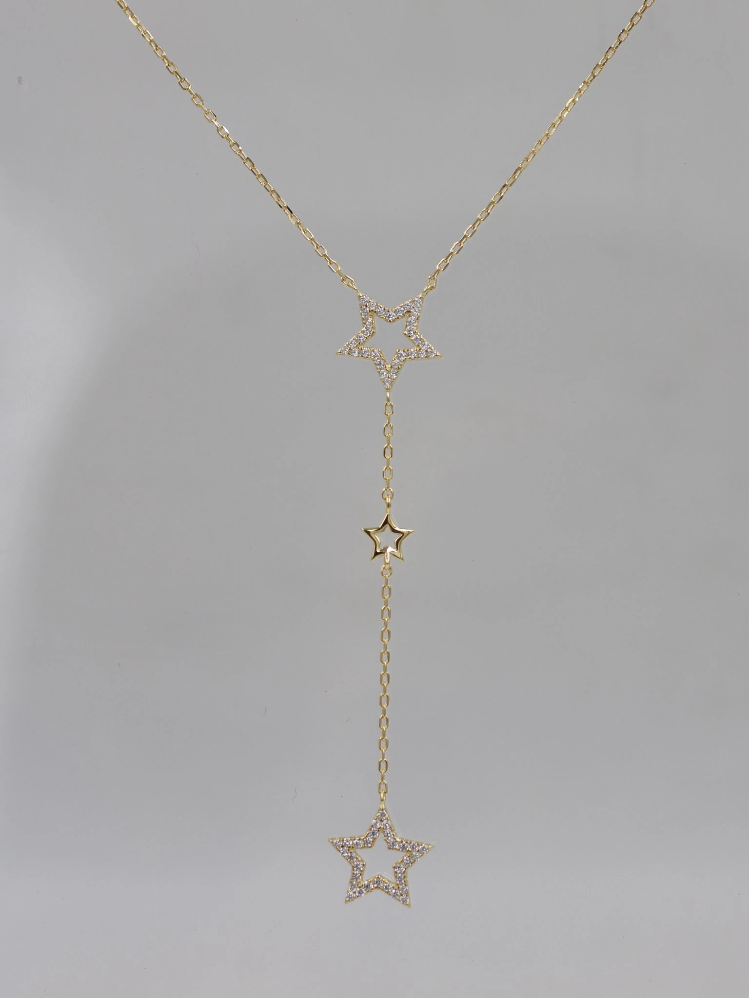 Stardrop 925 Gümüş Y Kolye