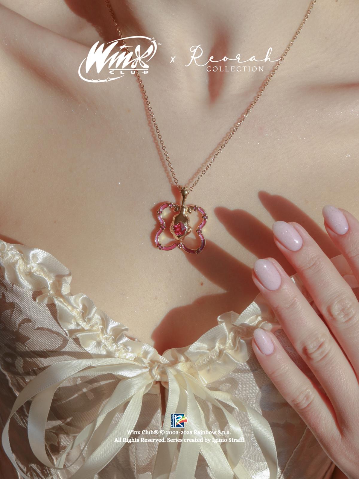 Winx Club® Flora Fairy Dust Bottle Kolye