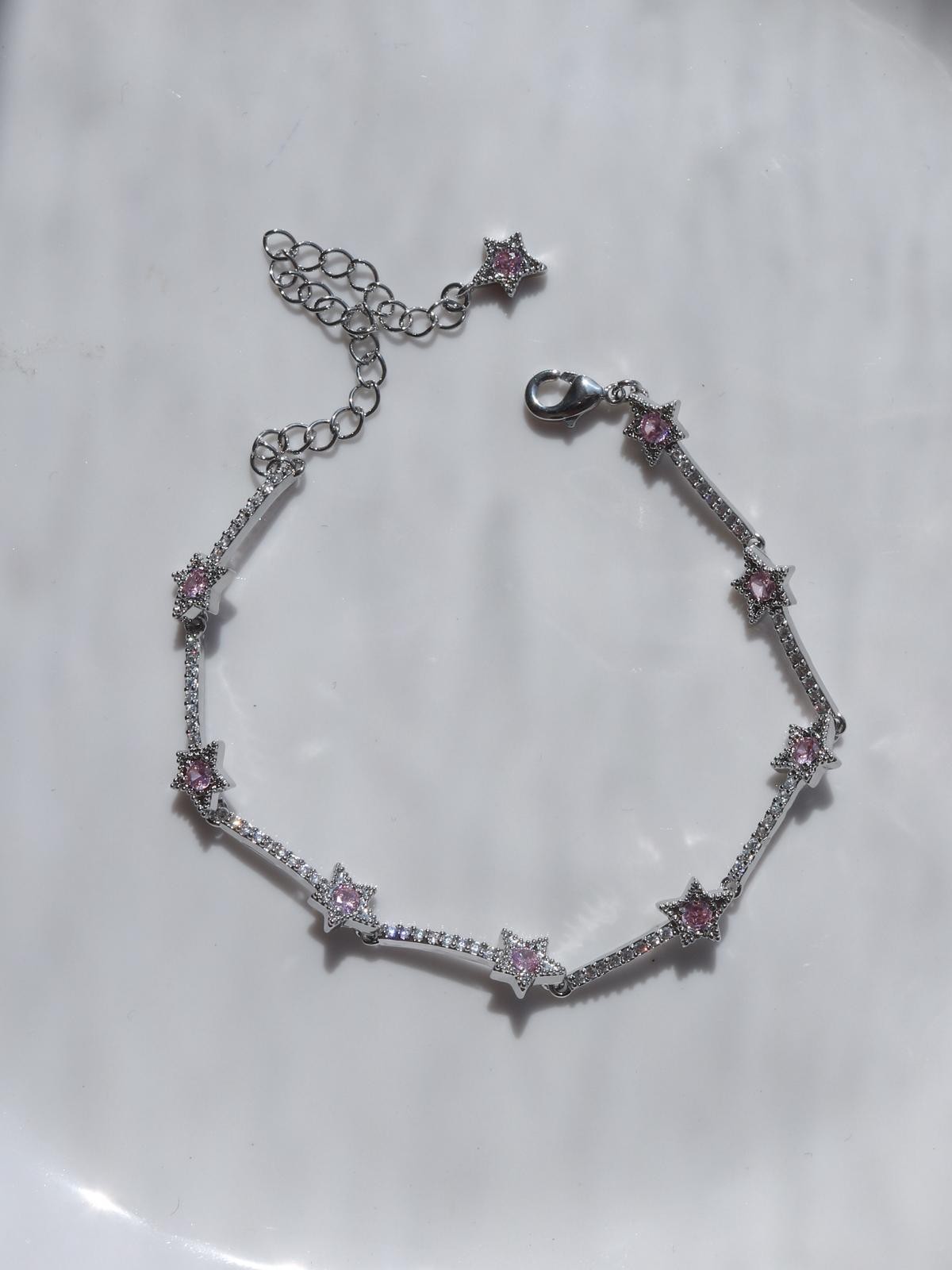 Star Shower Steel Bracelet