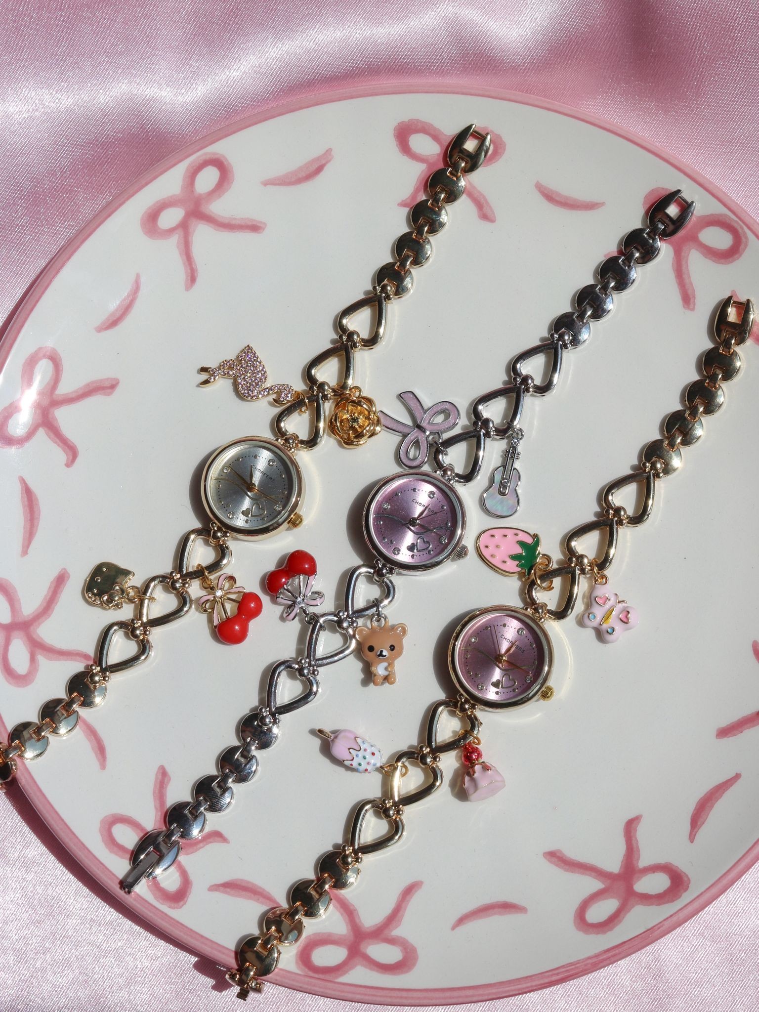 Heart Beat Personalized Charm Watch