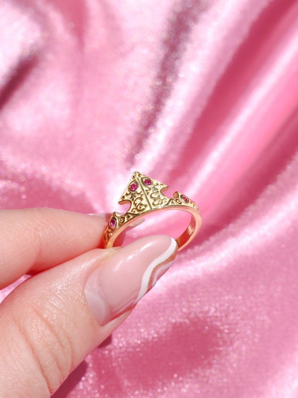Aurora Crown Ring 925 Silver
