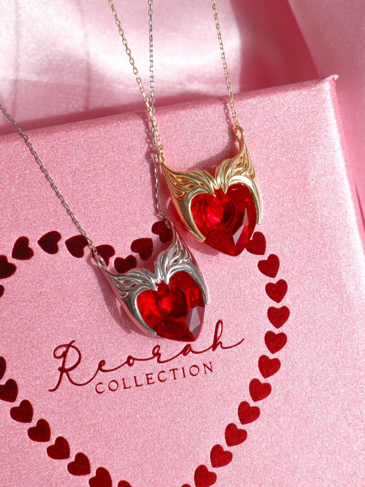 Wanda Scarlet Witch 925 silver Necklace