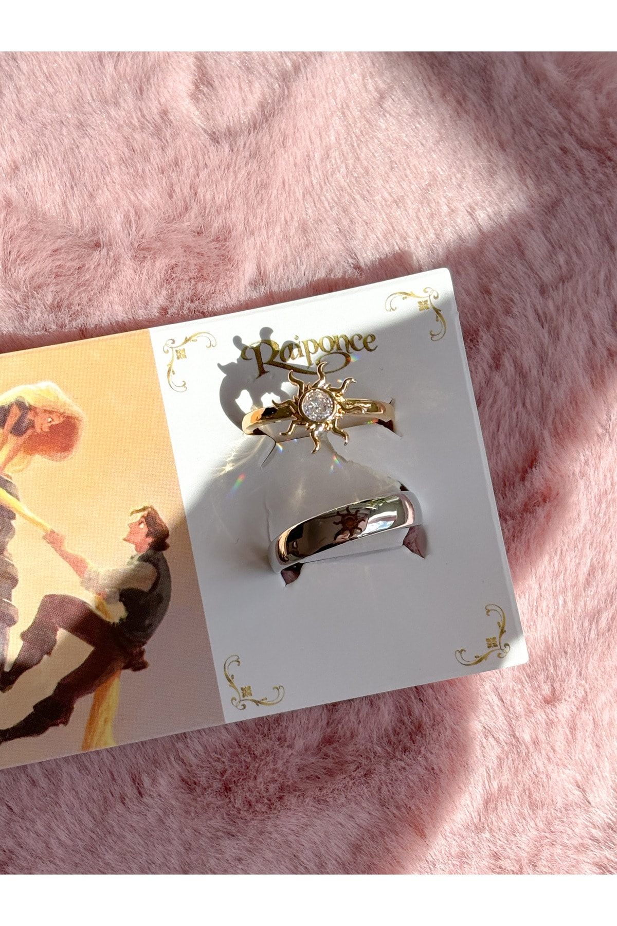 Rapunzel Couple Rings