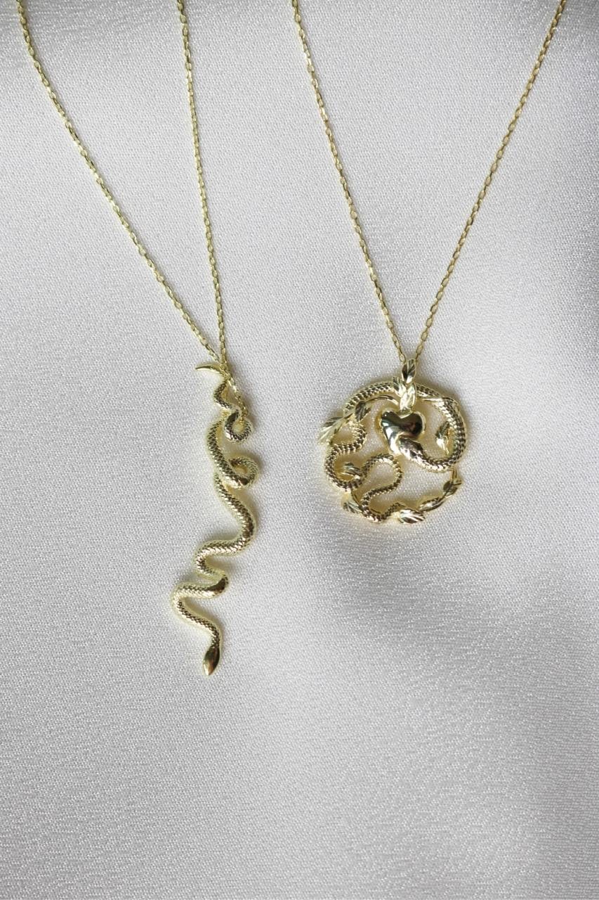 Snake 925 Silver Necklaces