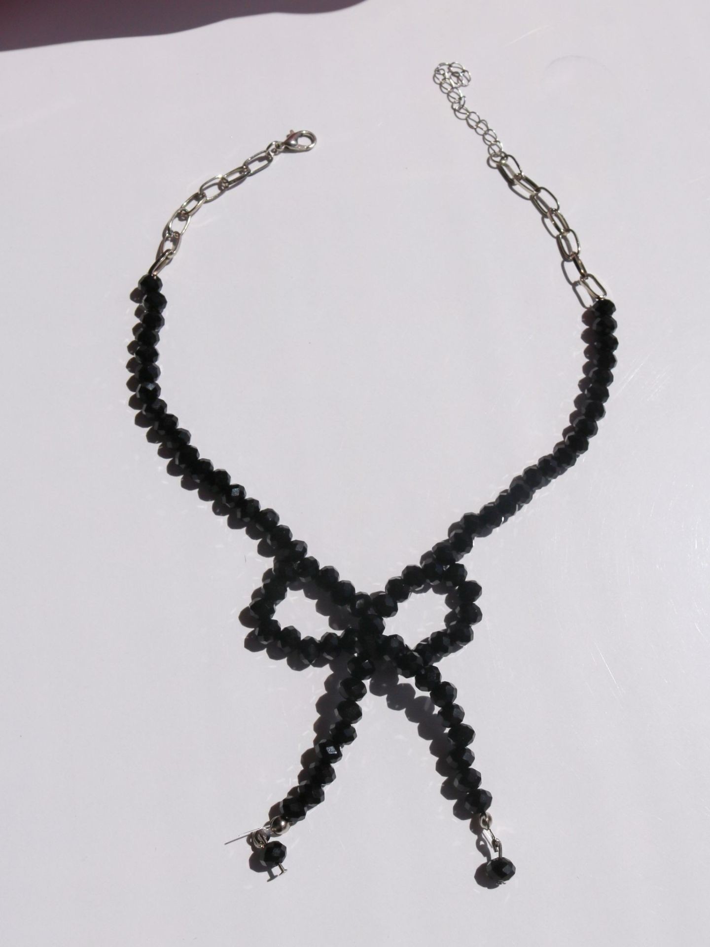 Coquette Black Necklace