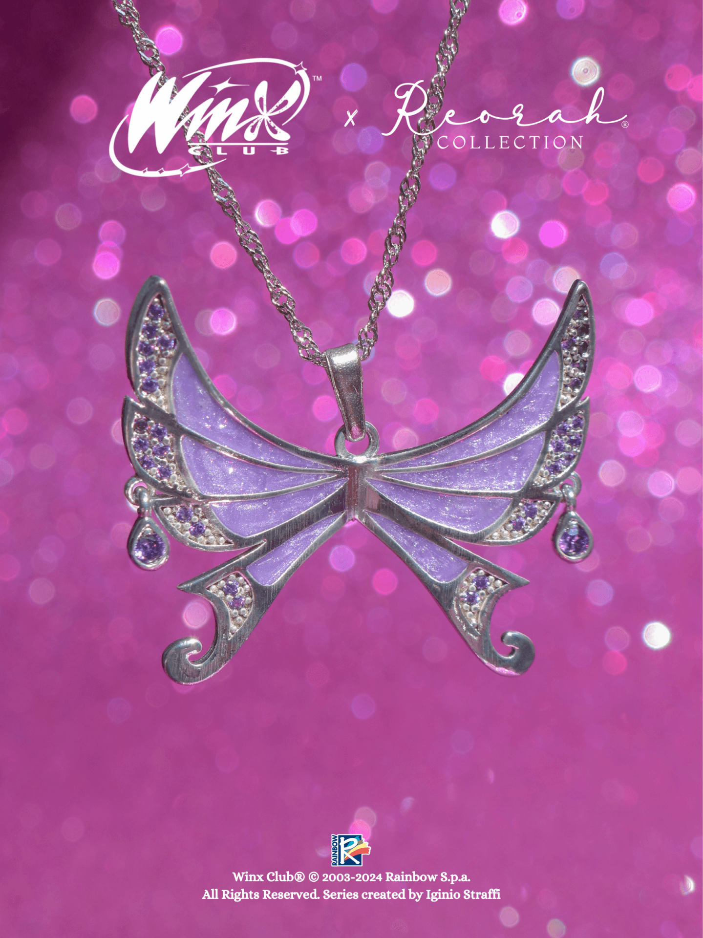 Winx Club® Tecna Enchantix Wings Necklace