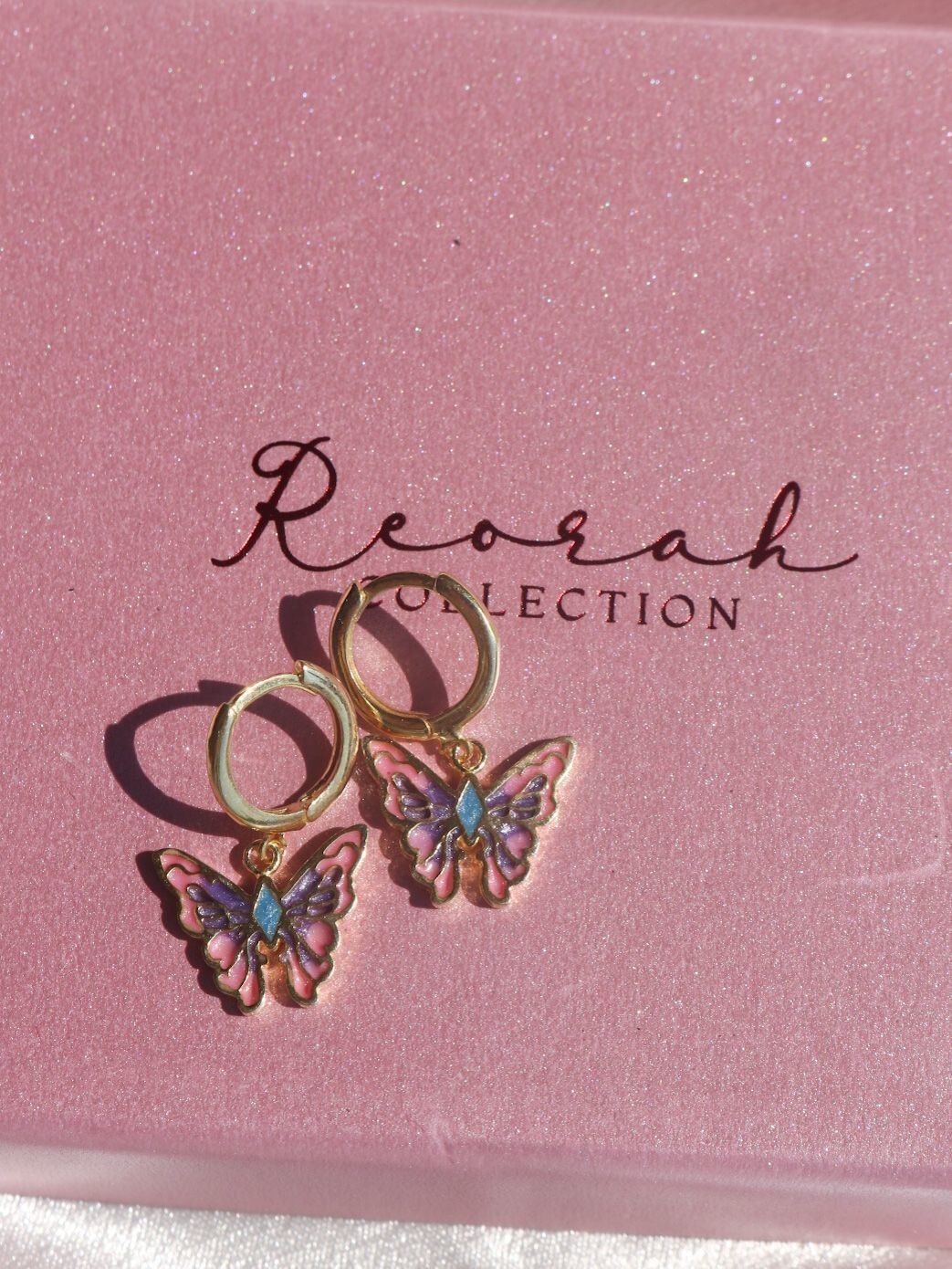 Fairy Elina Butterfly Earring 925 Silver