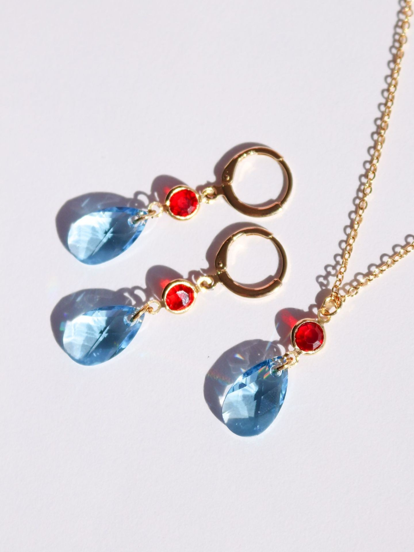 Howl's Moving Castle Necklace Earring Set