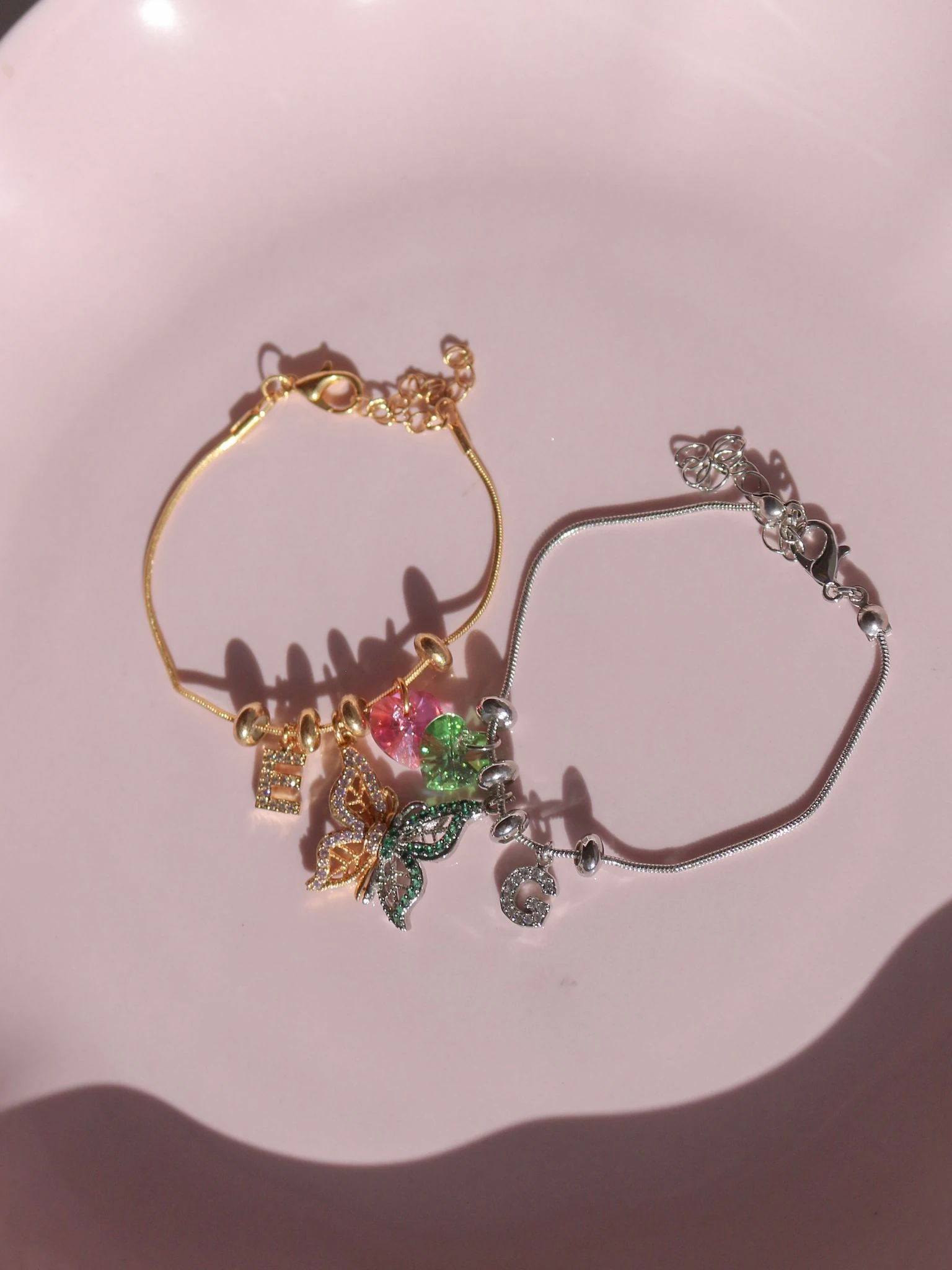 Wicked Glinda Elphaba Butterfly Arkadaşlık Bilekliği