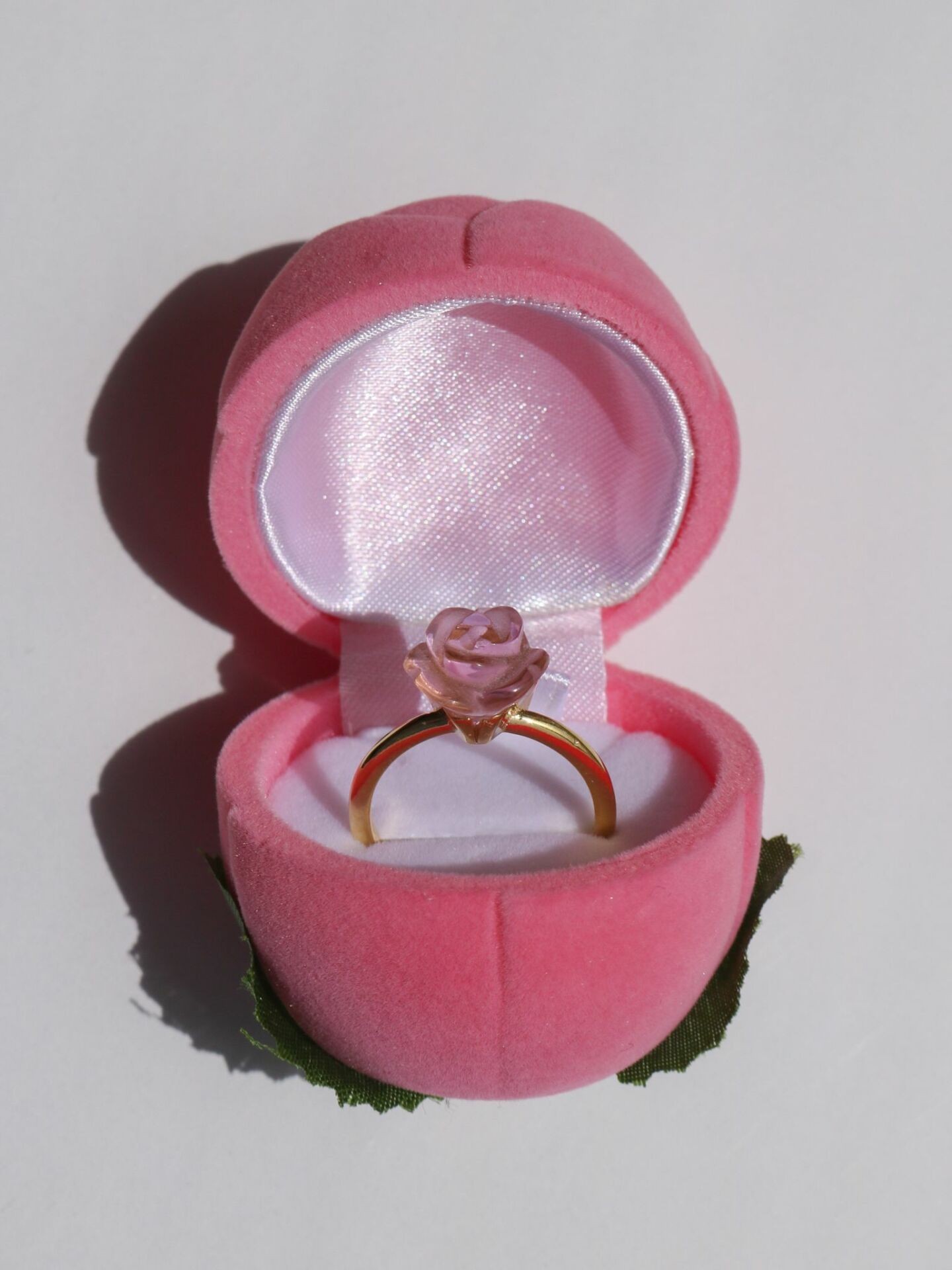 Soft Rose 925 Silver Ring