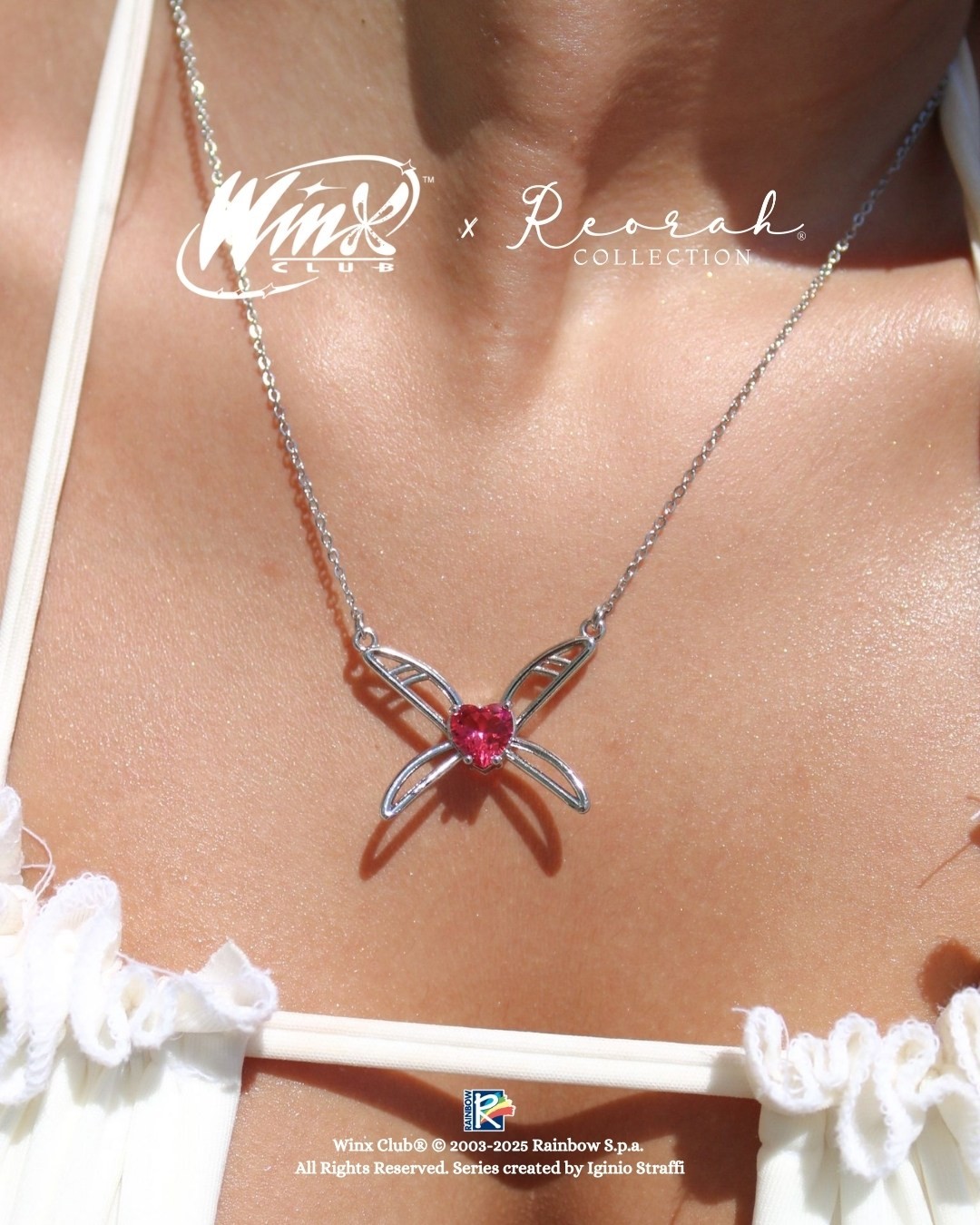 Winx Club® Musa and Riven Couple Necklace