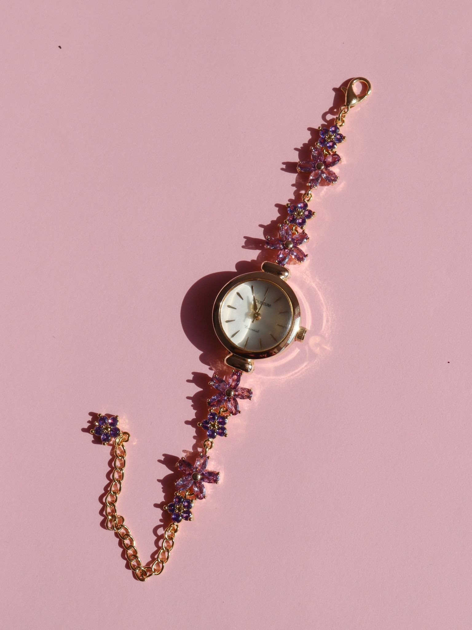 Lilac Flowers Watch