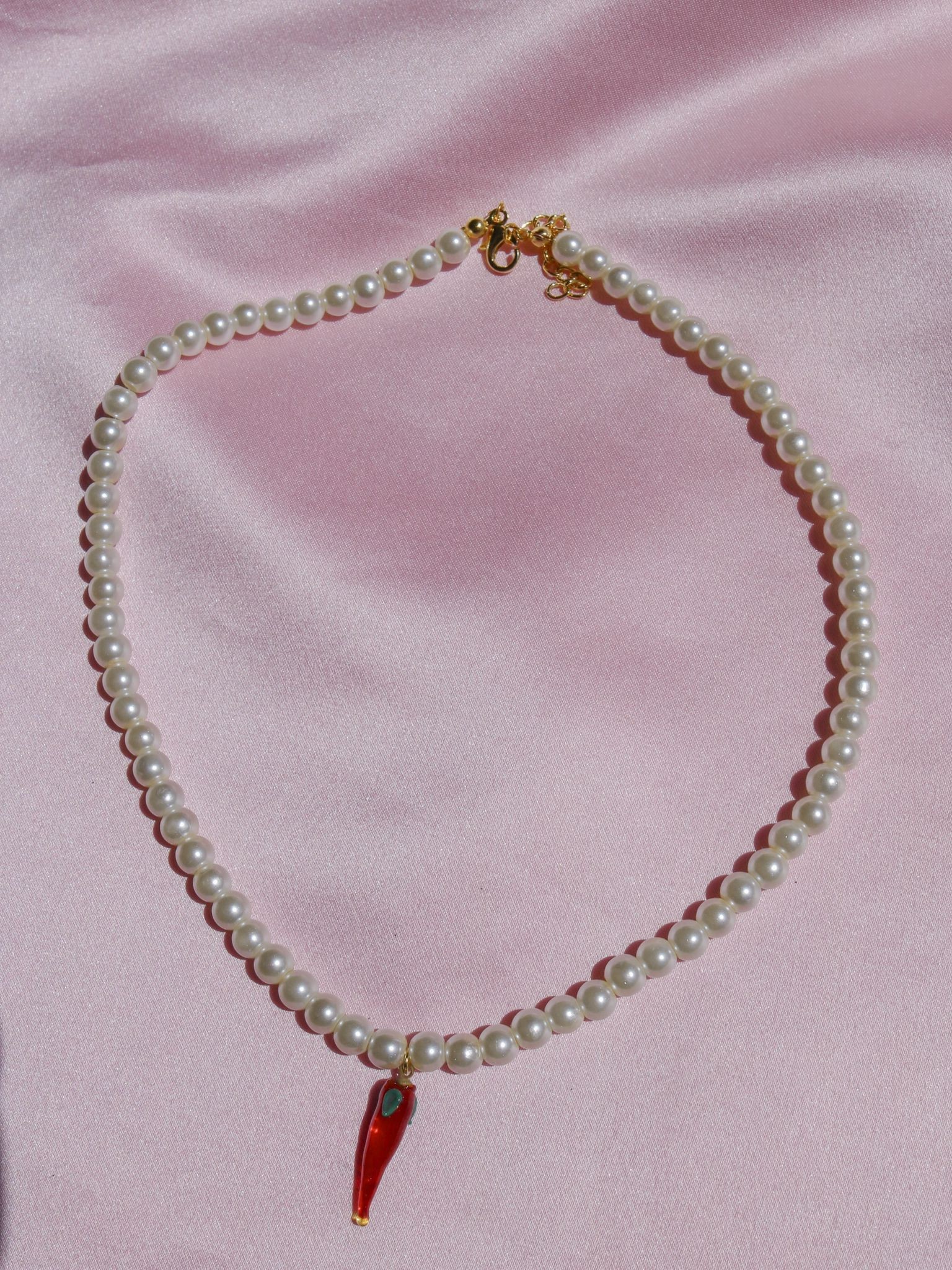 Pearl Pepper Necklace