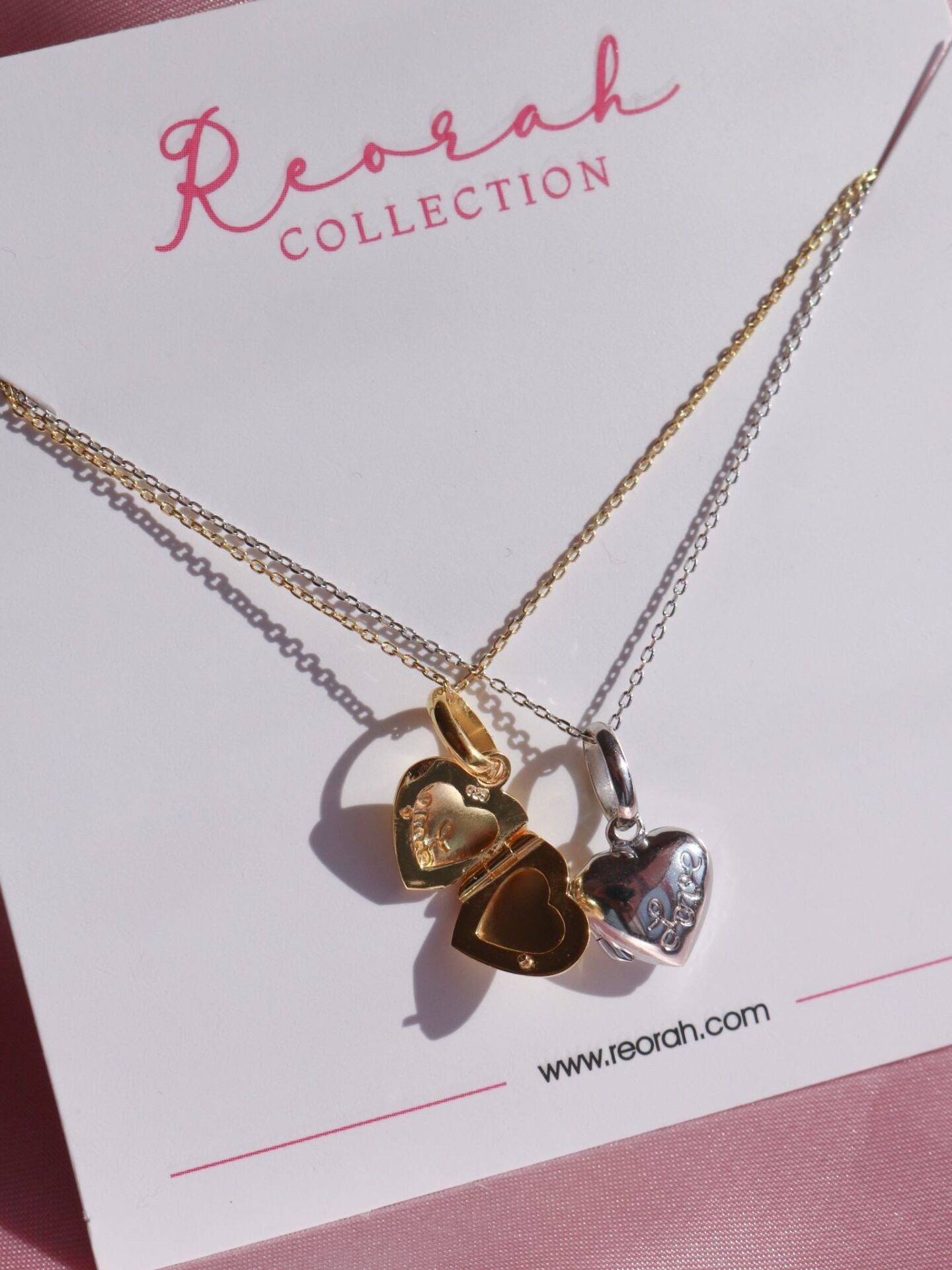 Love Minimal Souvenir Necklace 925 Silver
