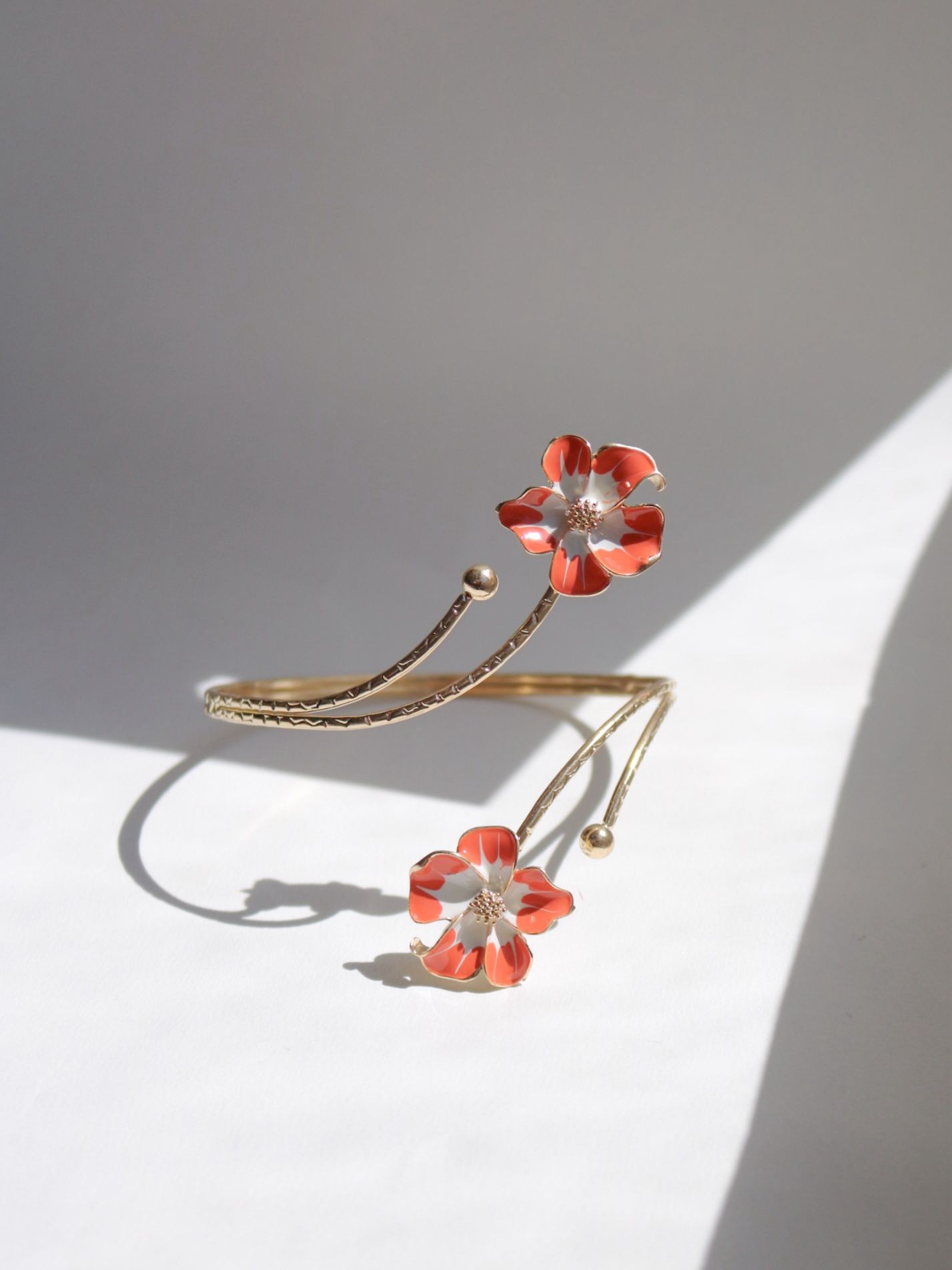 Orchid Arm Bracelet