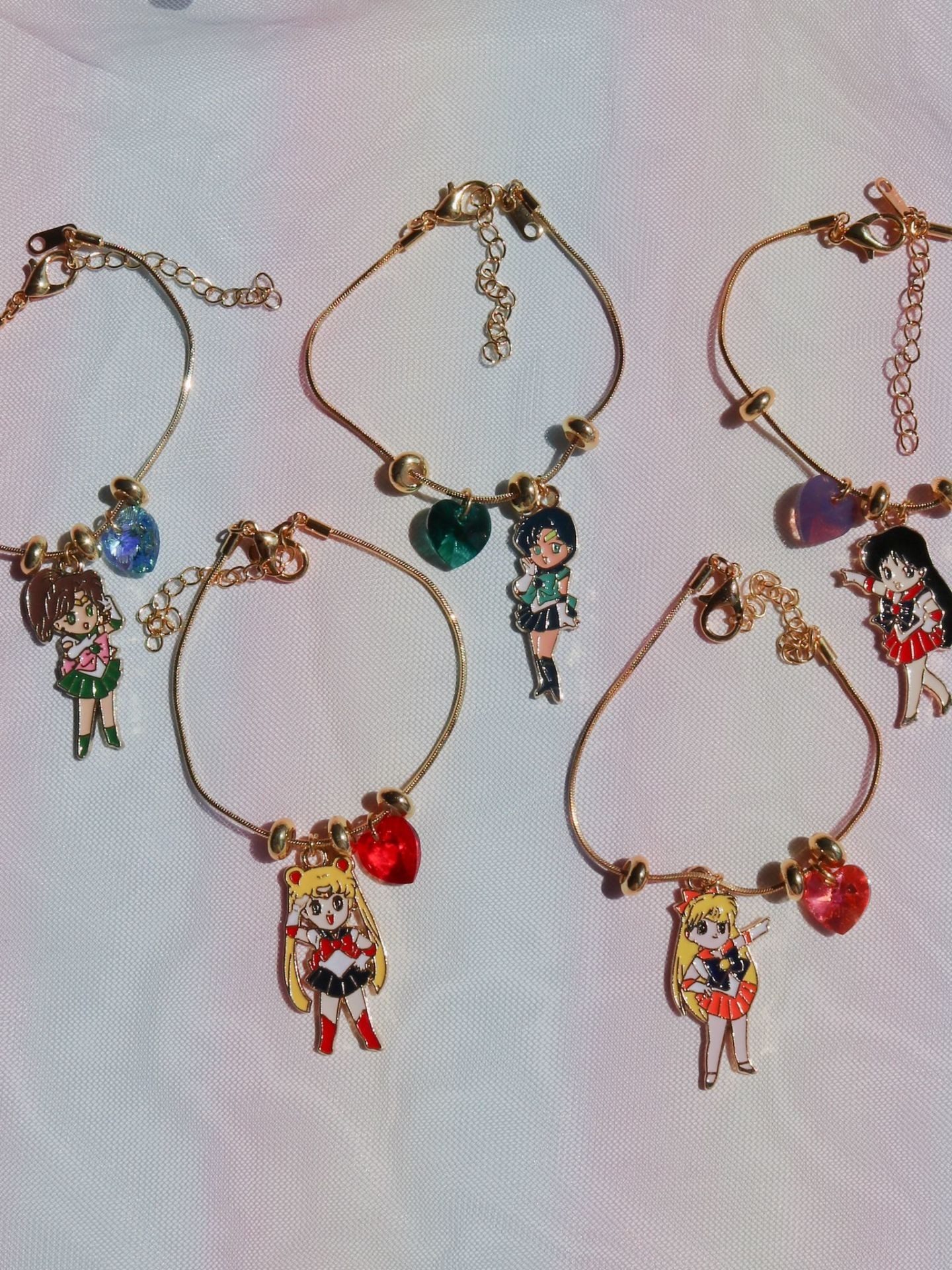 Sailor Moon Charm Bracelet (pcs)