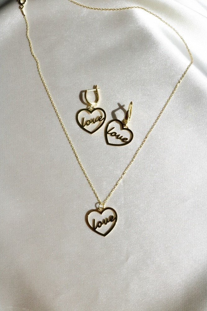 Love 925 Gümüş Kolye