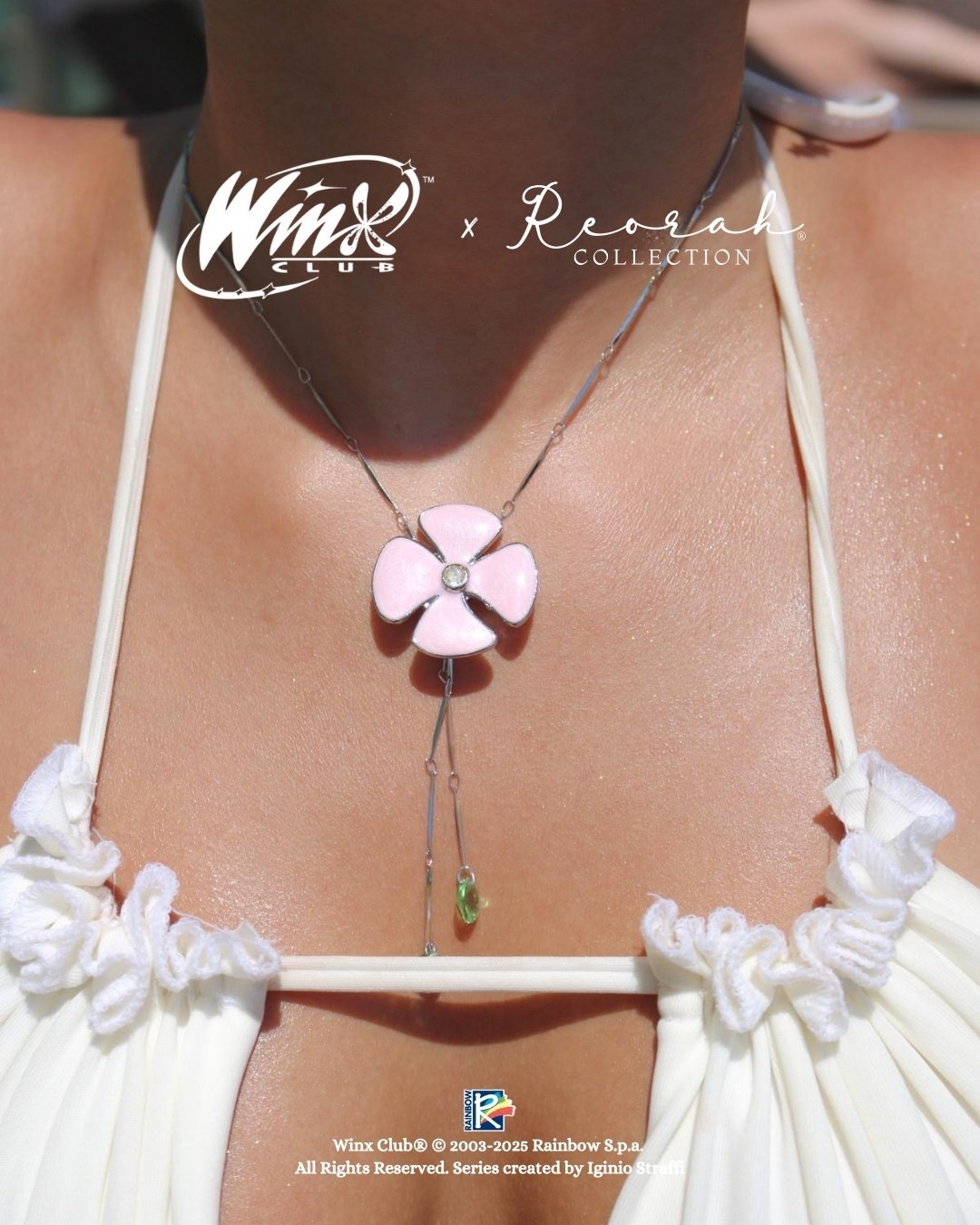 Winx Club® Flora Flower Lariat Necklace
