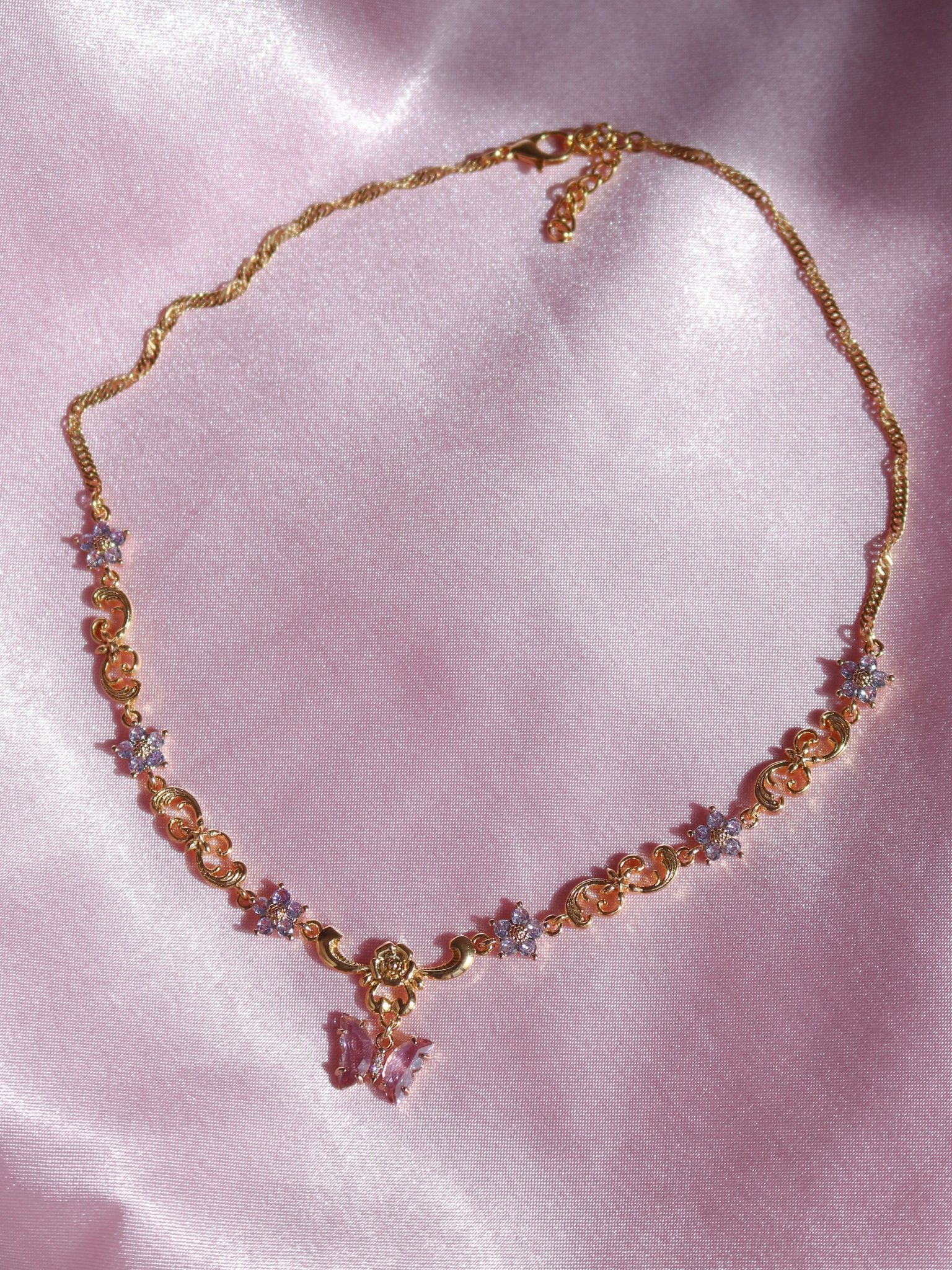 Butterfly Tale Choker Necklace