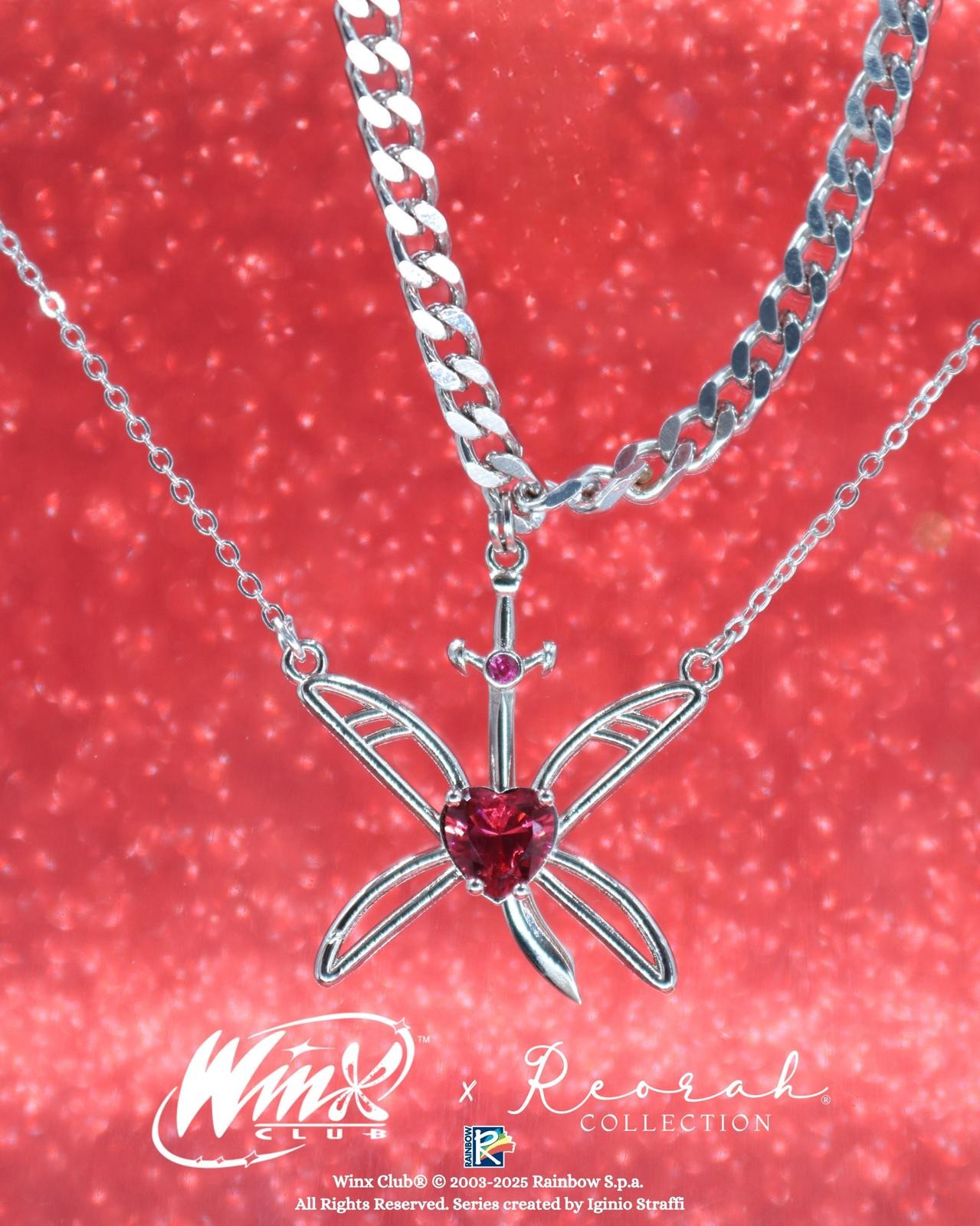 Winx Club® Musa ve Riven Çift Kolyesi