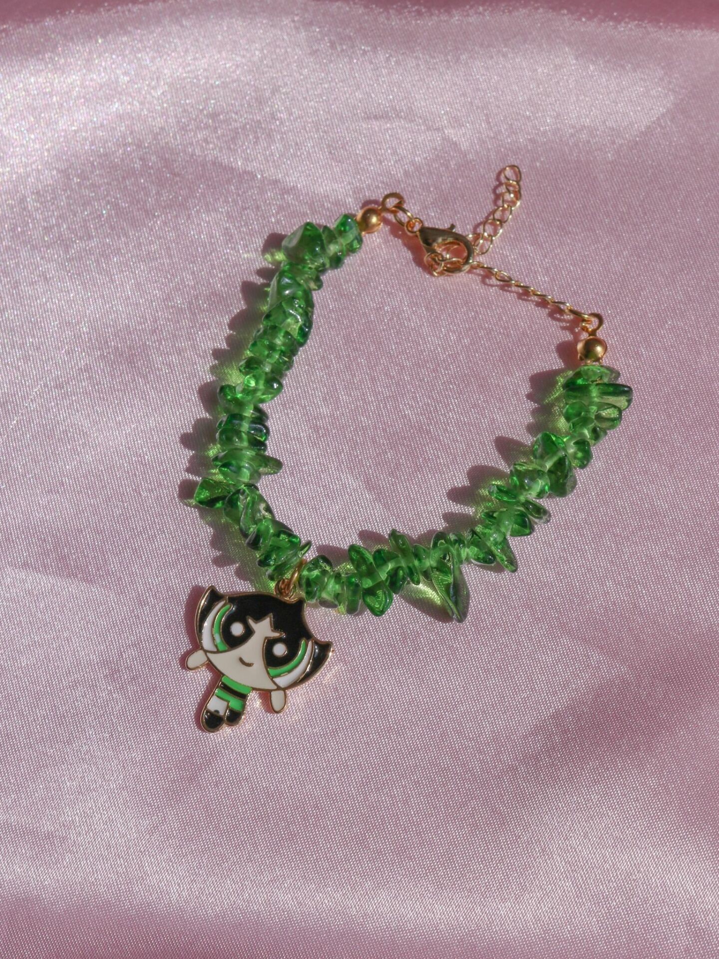 Powerpuff Girls Stone Bracelet